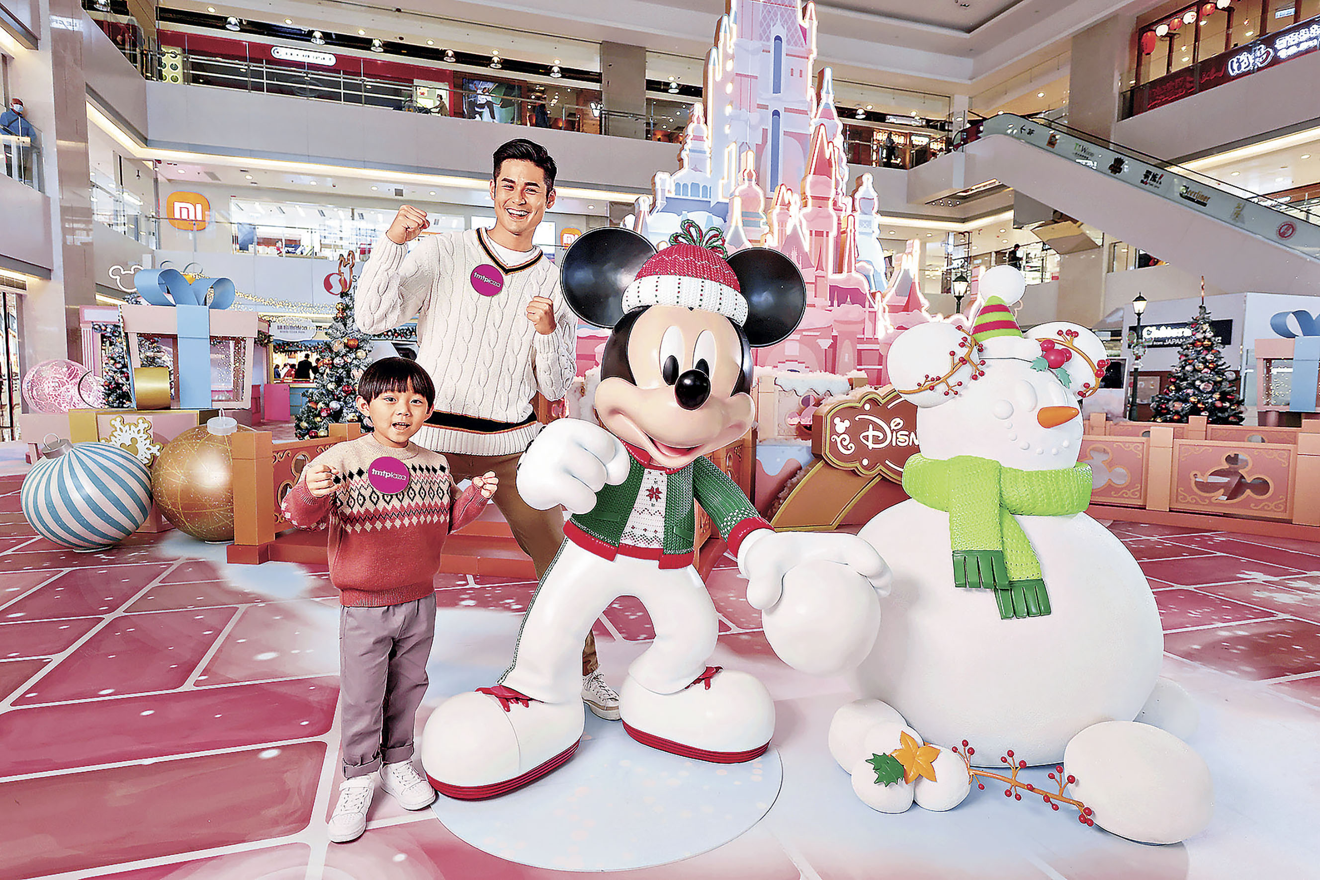 ■商場內設有7.5米高城堡裝置。