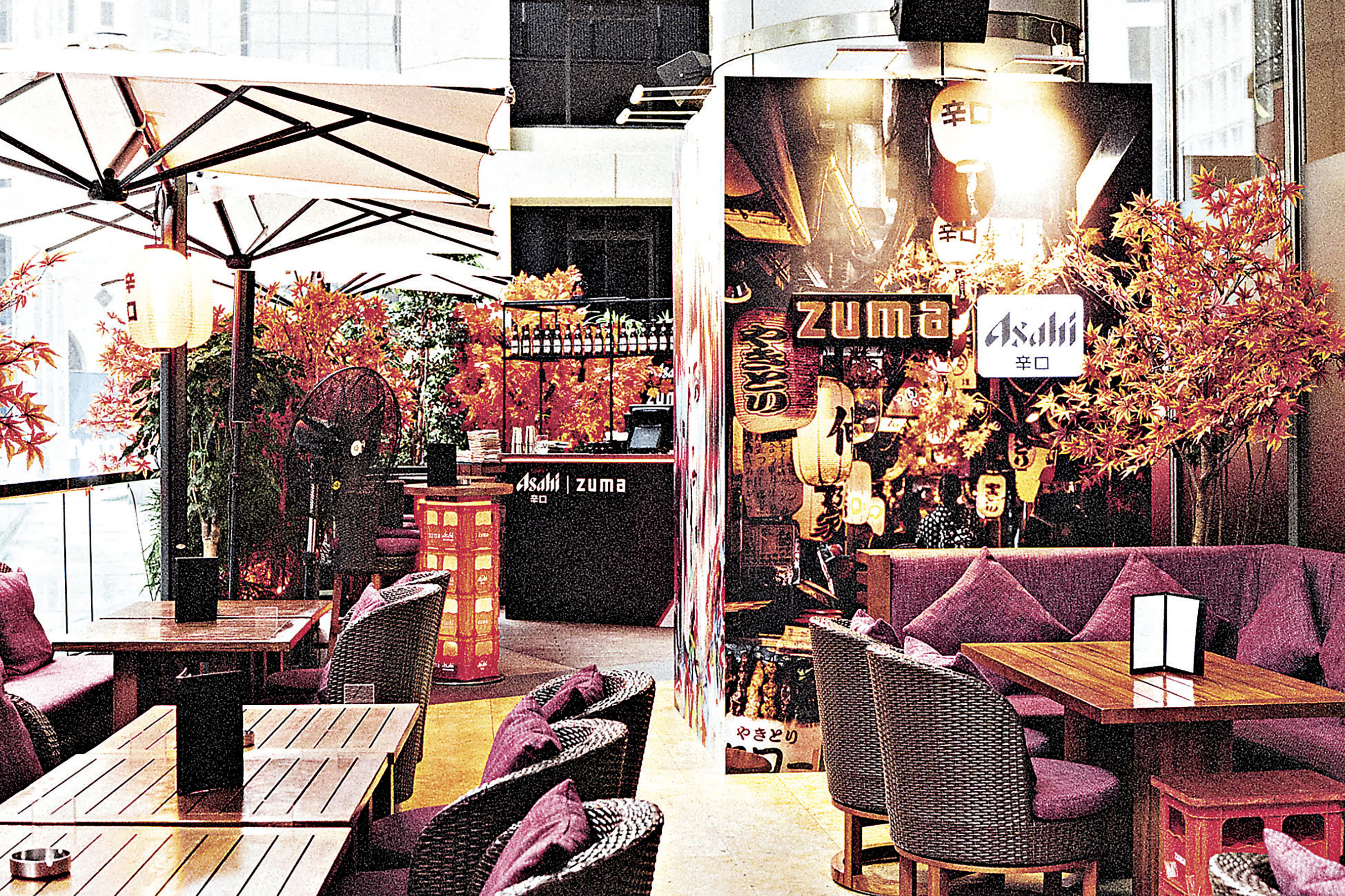 ■餐廳打造成日本橫丁街頭。