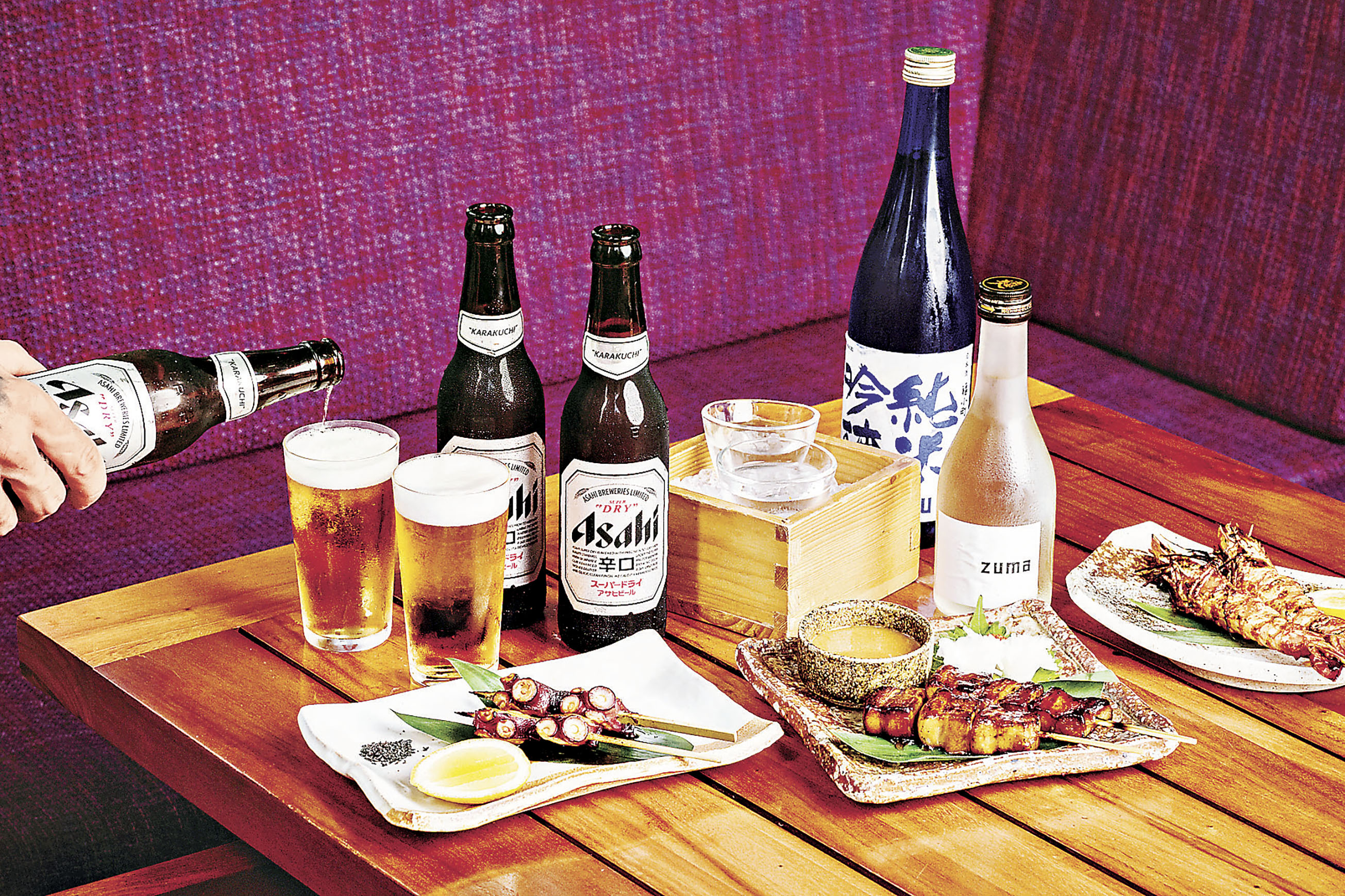 ■精選美食搭配新鮮啤酒。