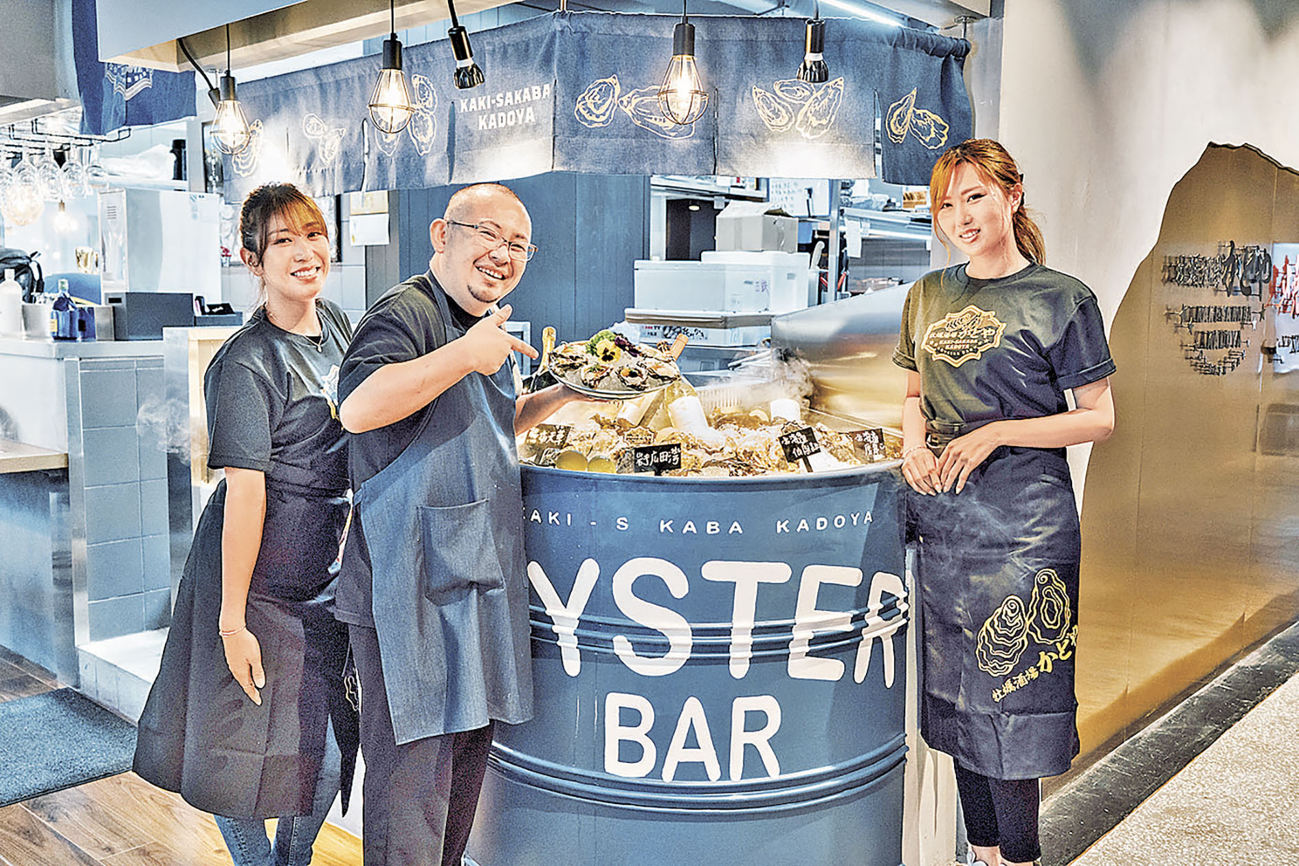 ■餐廳主打日本牡蠣料理。