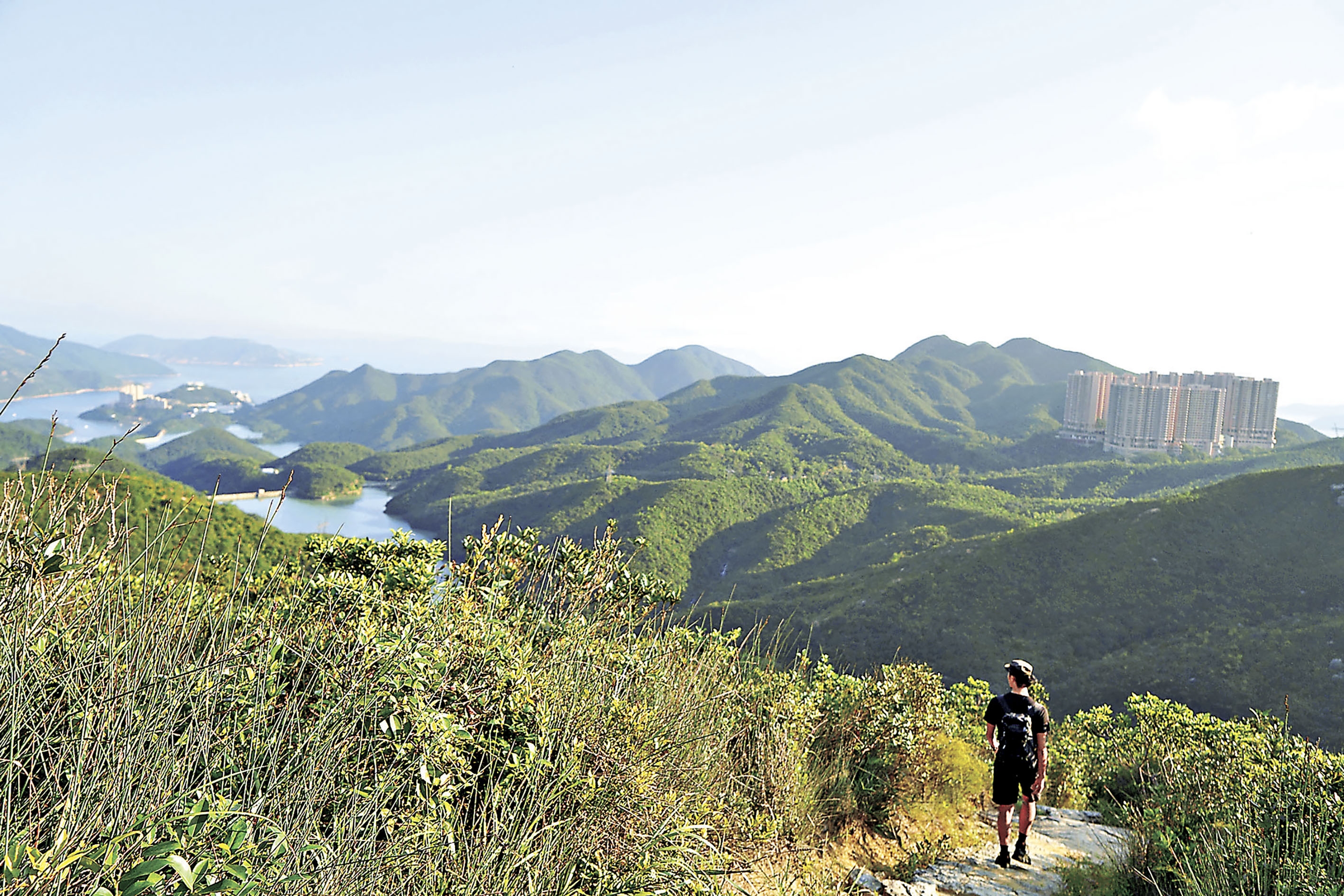 ■放眼感受港島行山徑的壯麗。
