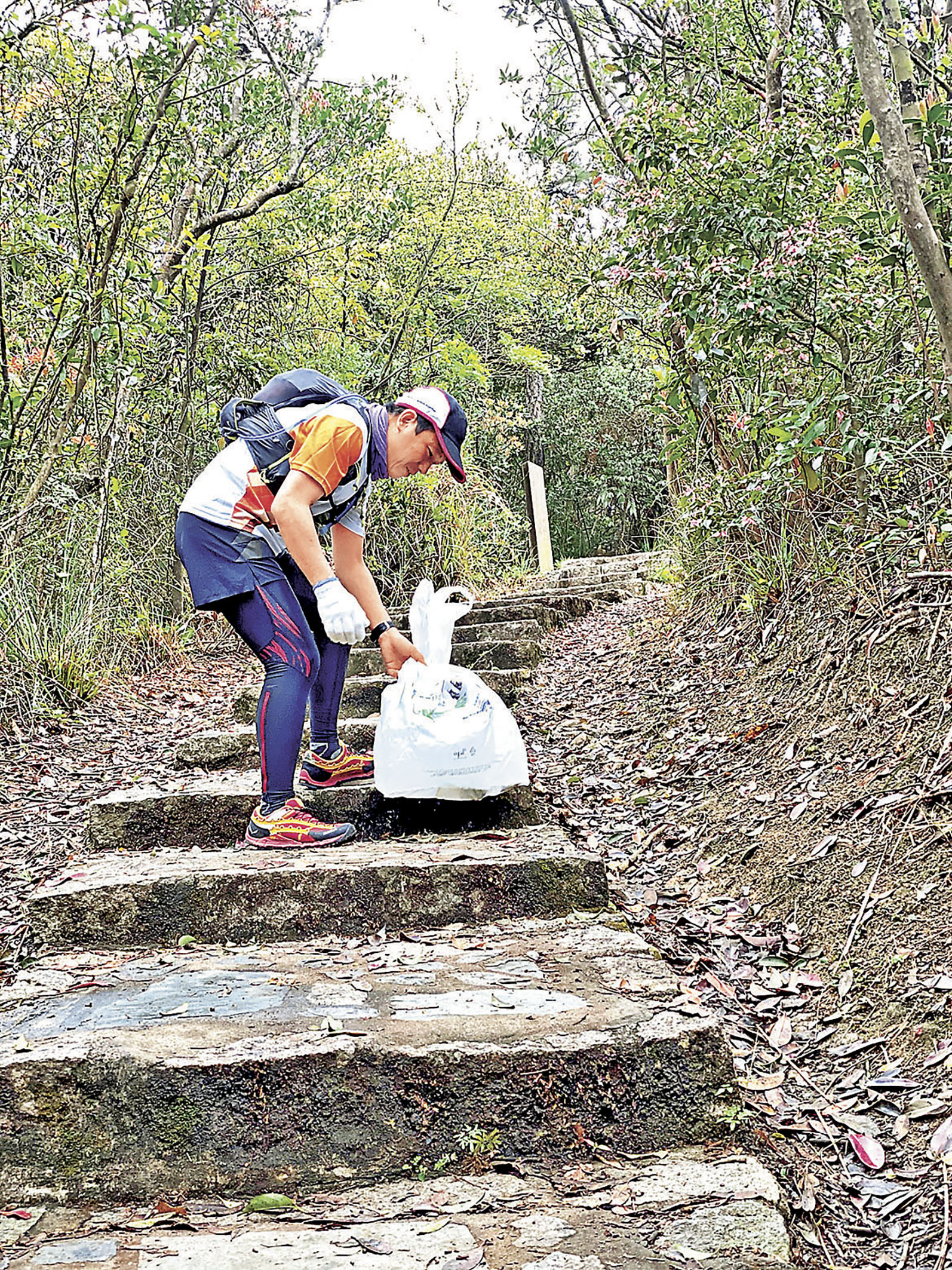 ■鼓勵市民行山不留垃圾。