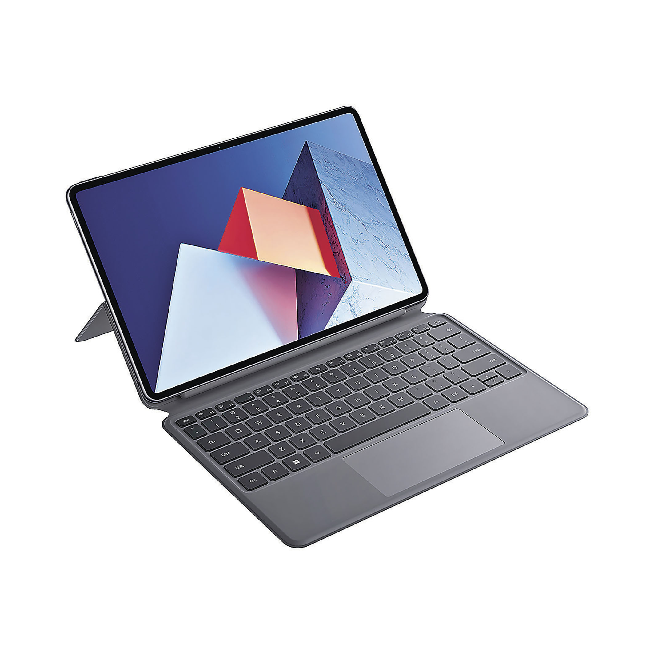 ■MateBook E配備智能磁吸式鍵盤。