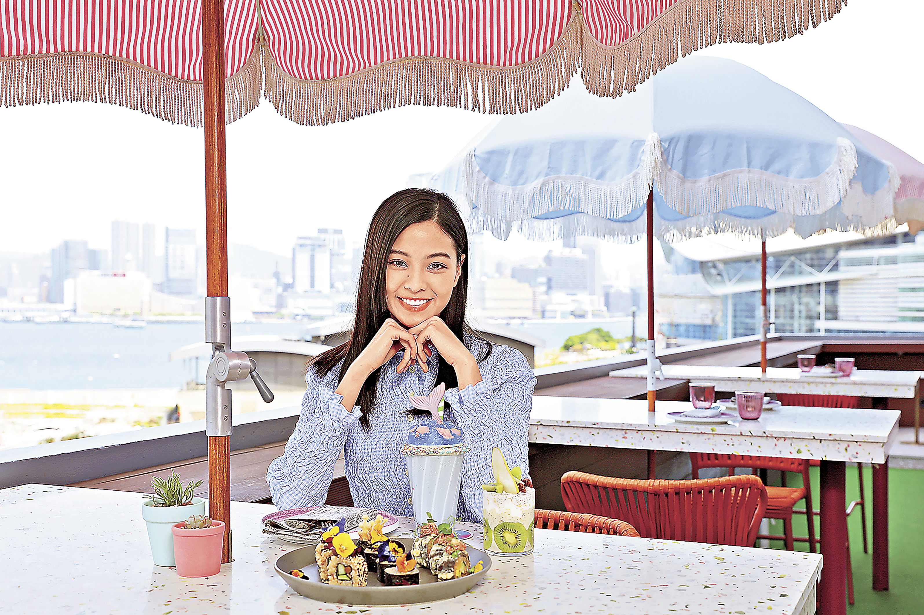 ■藝人盧慧敏（Amy）大讚JAJA多款素食菜式。