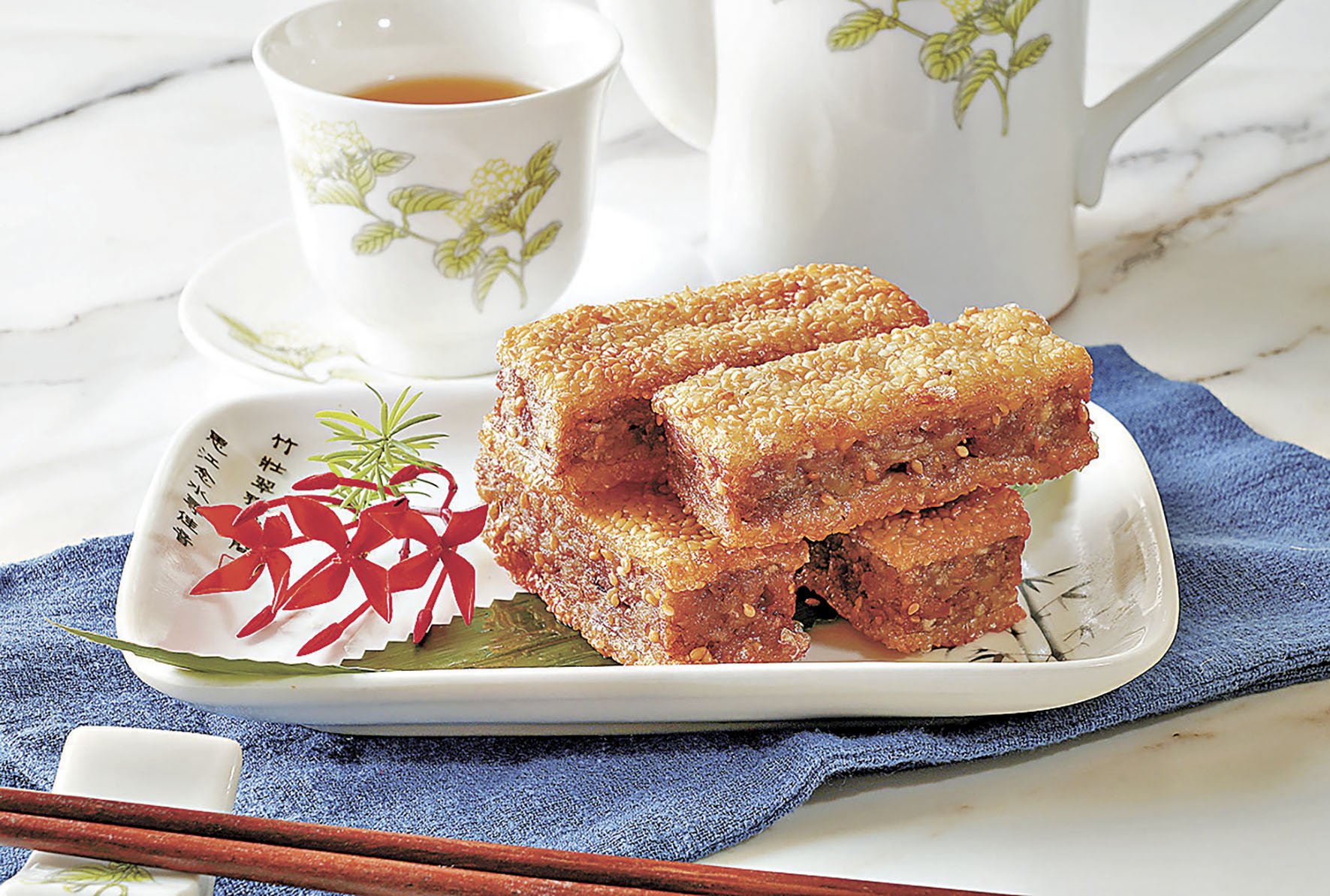 ■芝麻芋絲脆軟夾