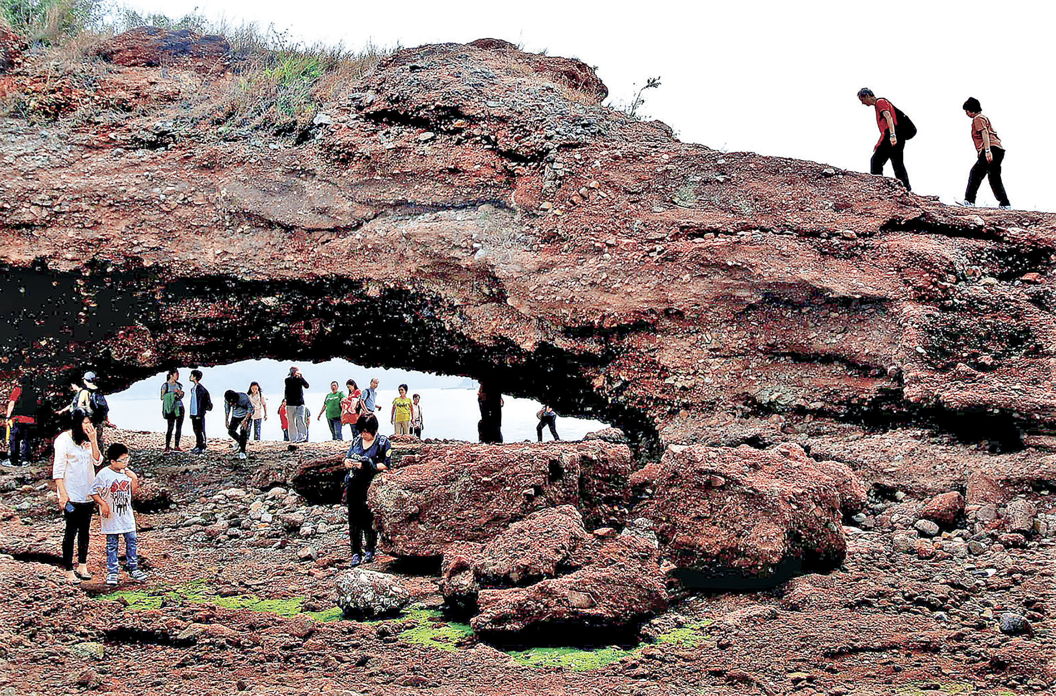 ■鴨洲上的「鴨眼」打卡必到。