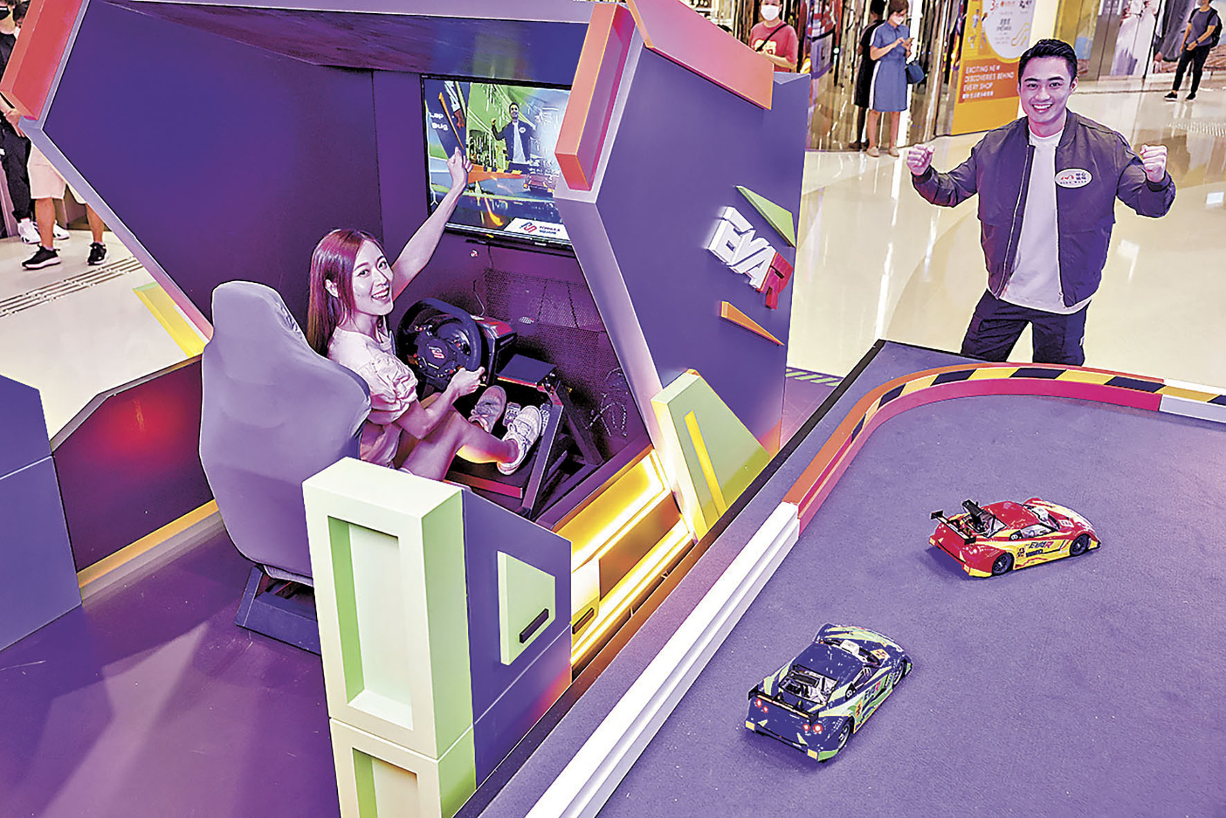■挑戰全港首個EVA Racing賽車比賽！