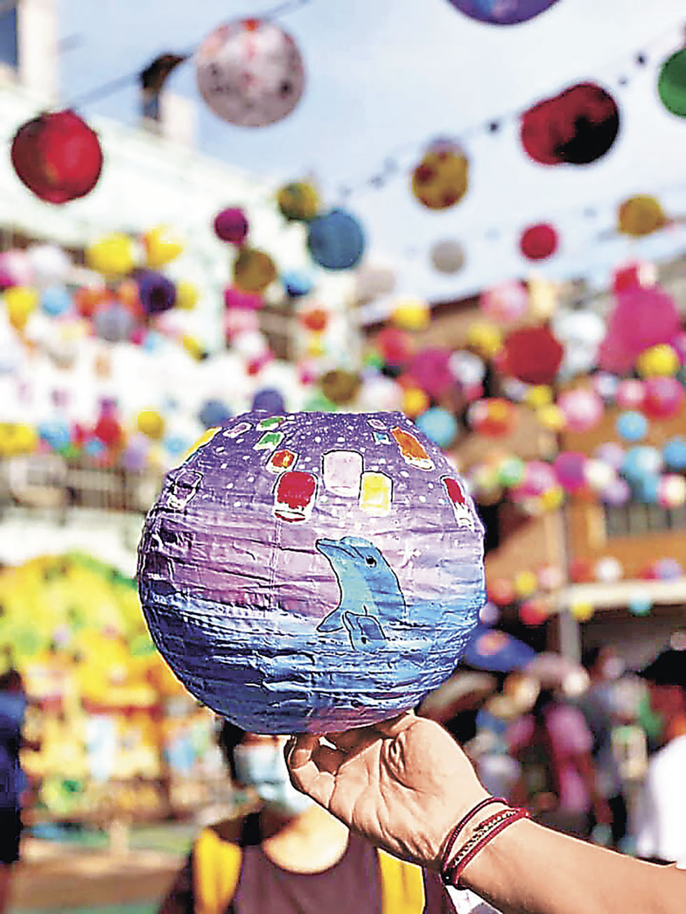 ■手繪燈籠工作坊。