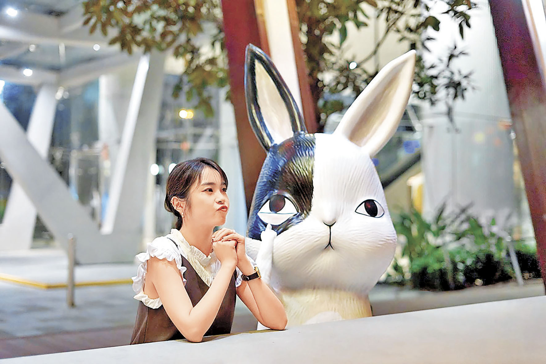 ■萌兔進駐星街。