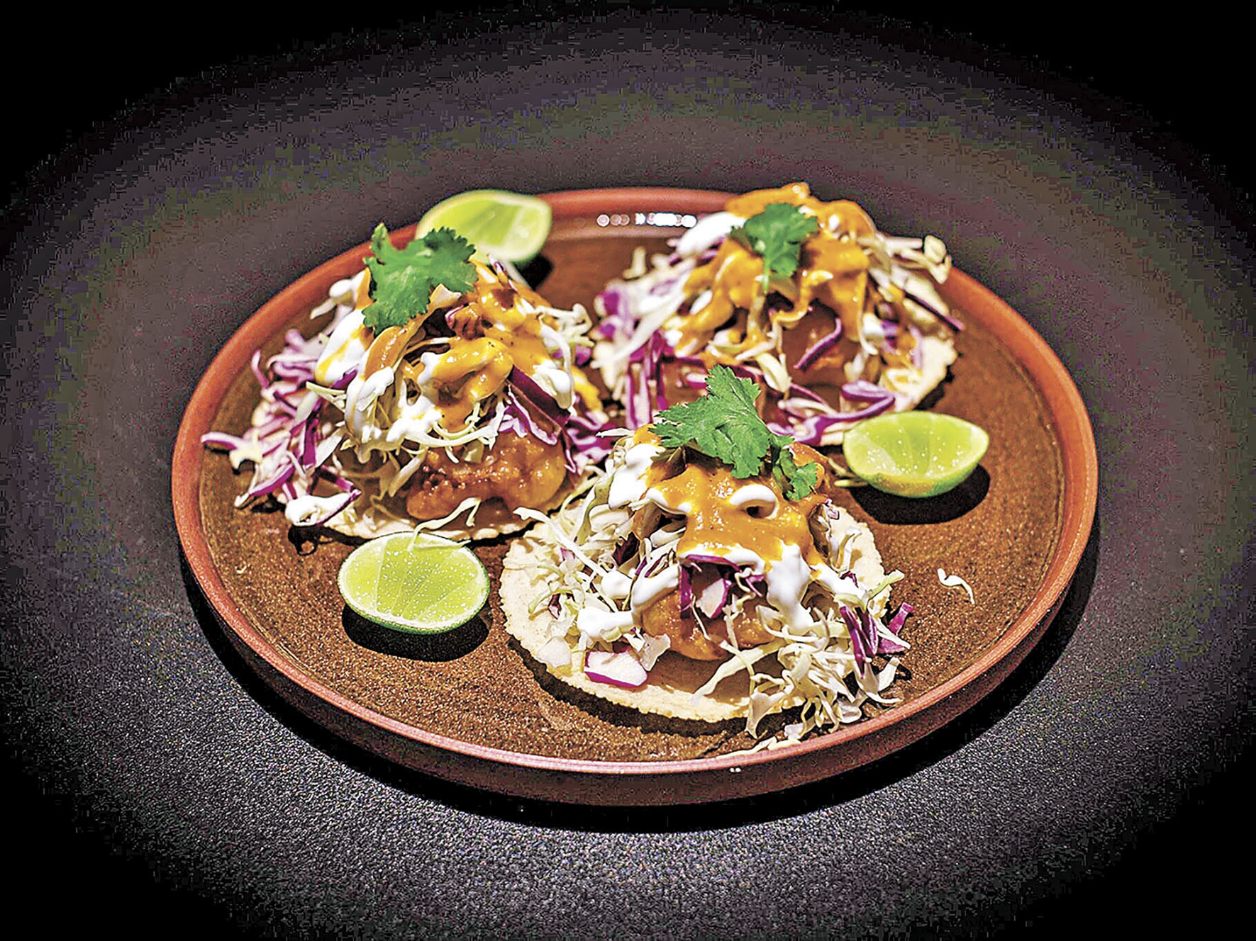 ■墨西哥炸魚捲餅。