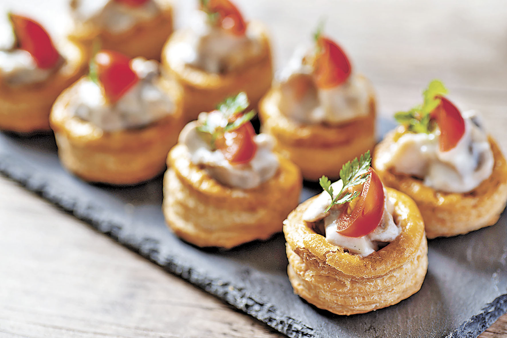 ■鮑魚白菌酥盒