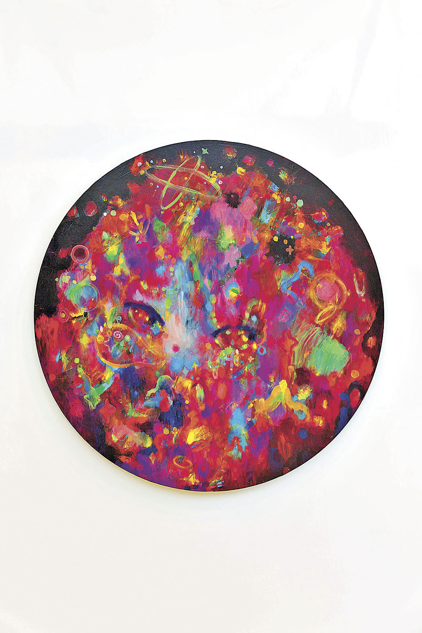 ■畫作充滿正能量。