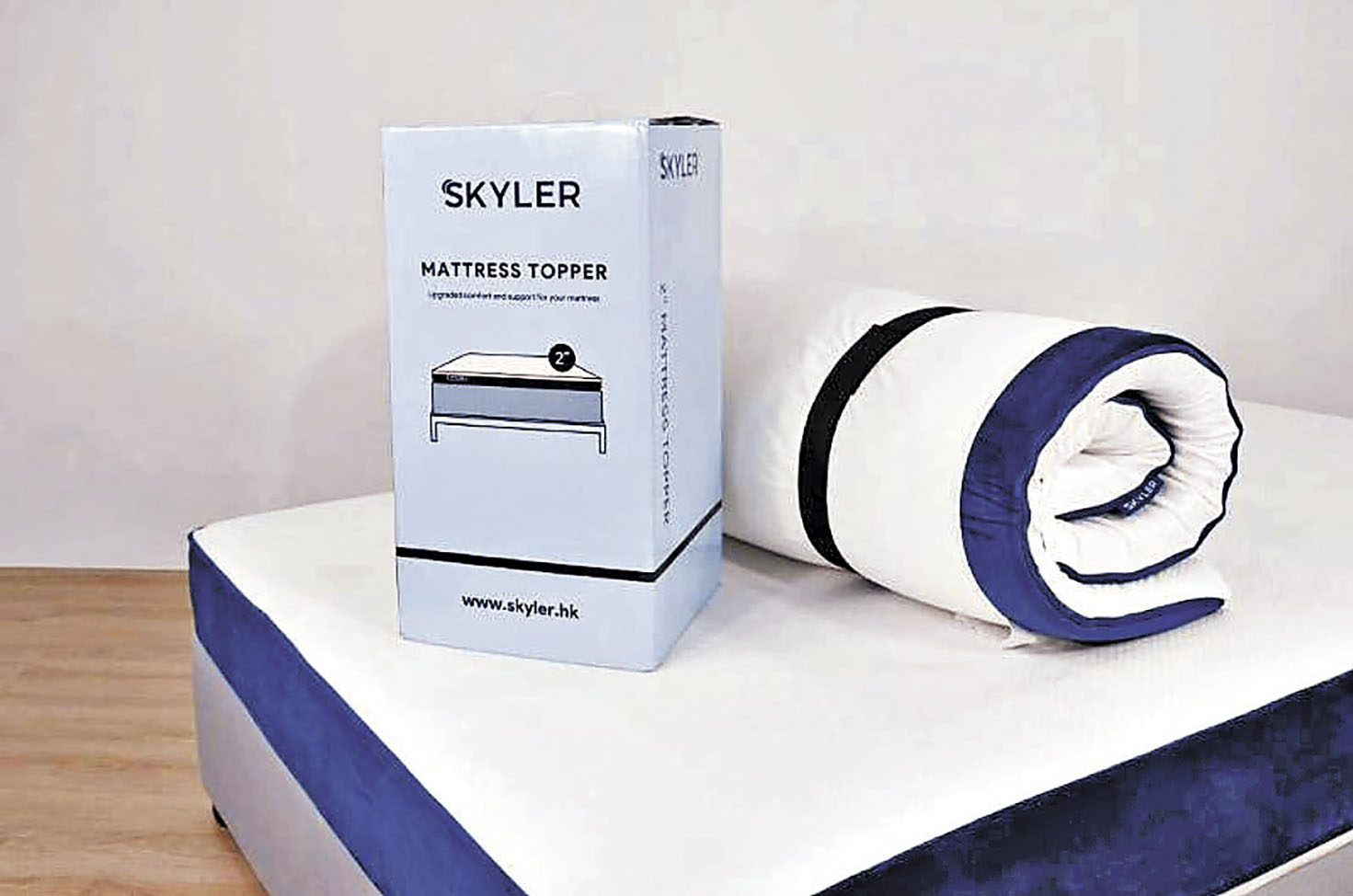 ■Skyler記憶棉床墊透氣及散熱度高。