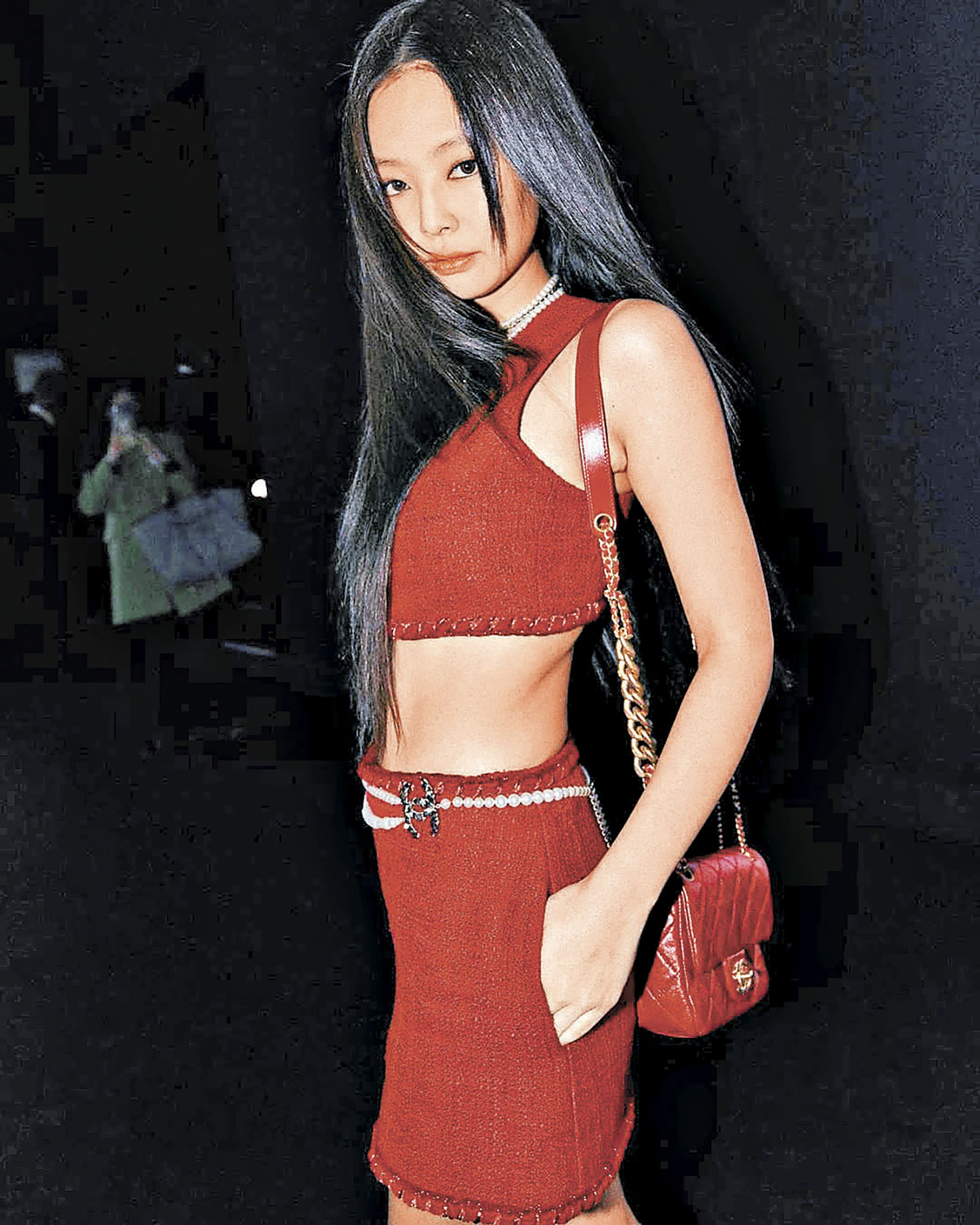 ■Jennie擁有令人艷羨的螞蟻腰。 Ig@jennierubyjane