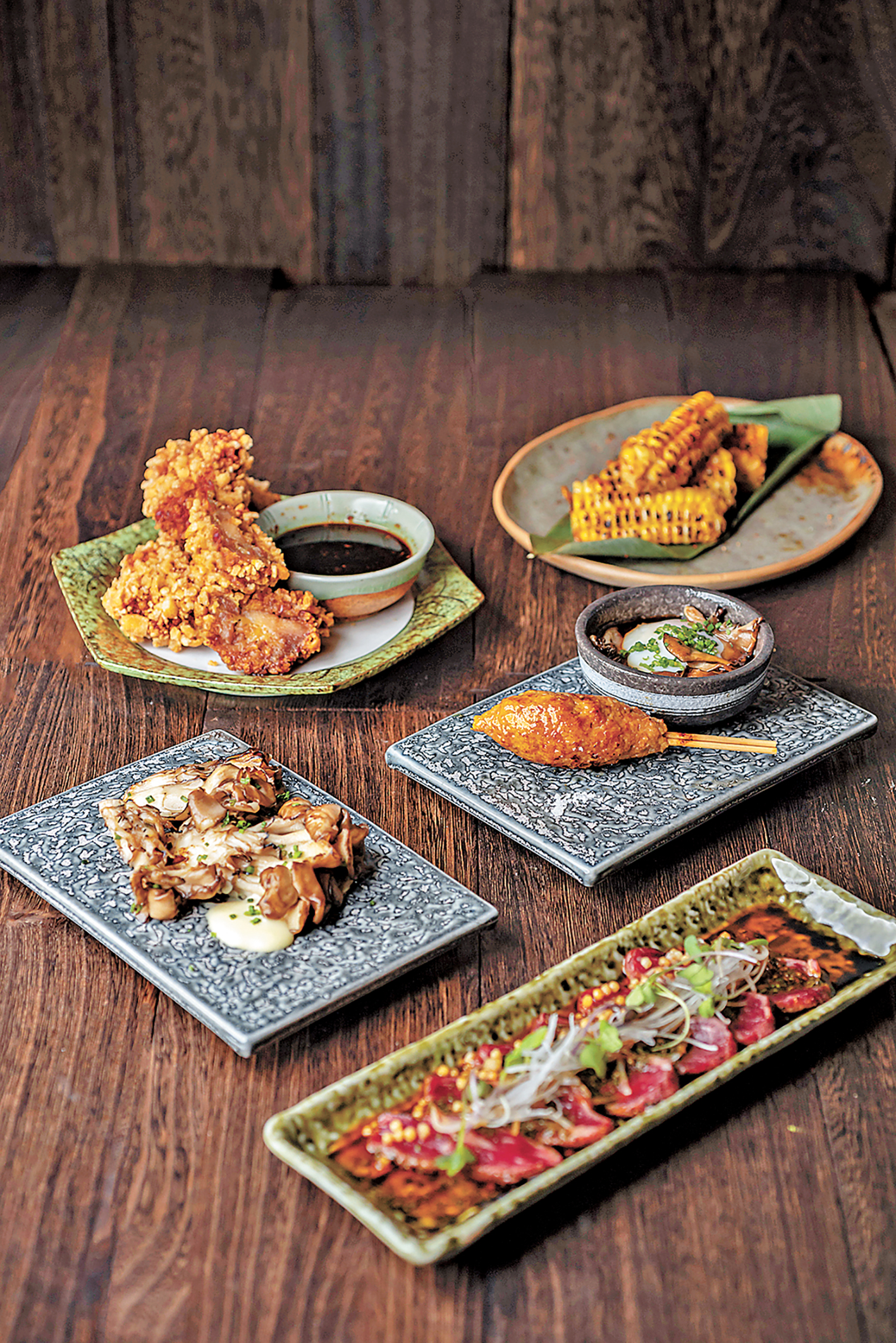 ■OZAKAYA嘗味套餐。