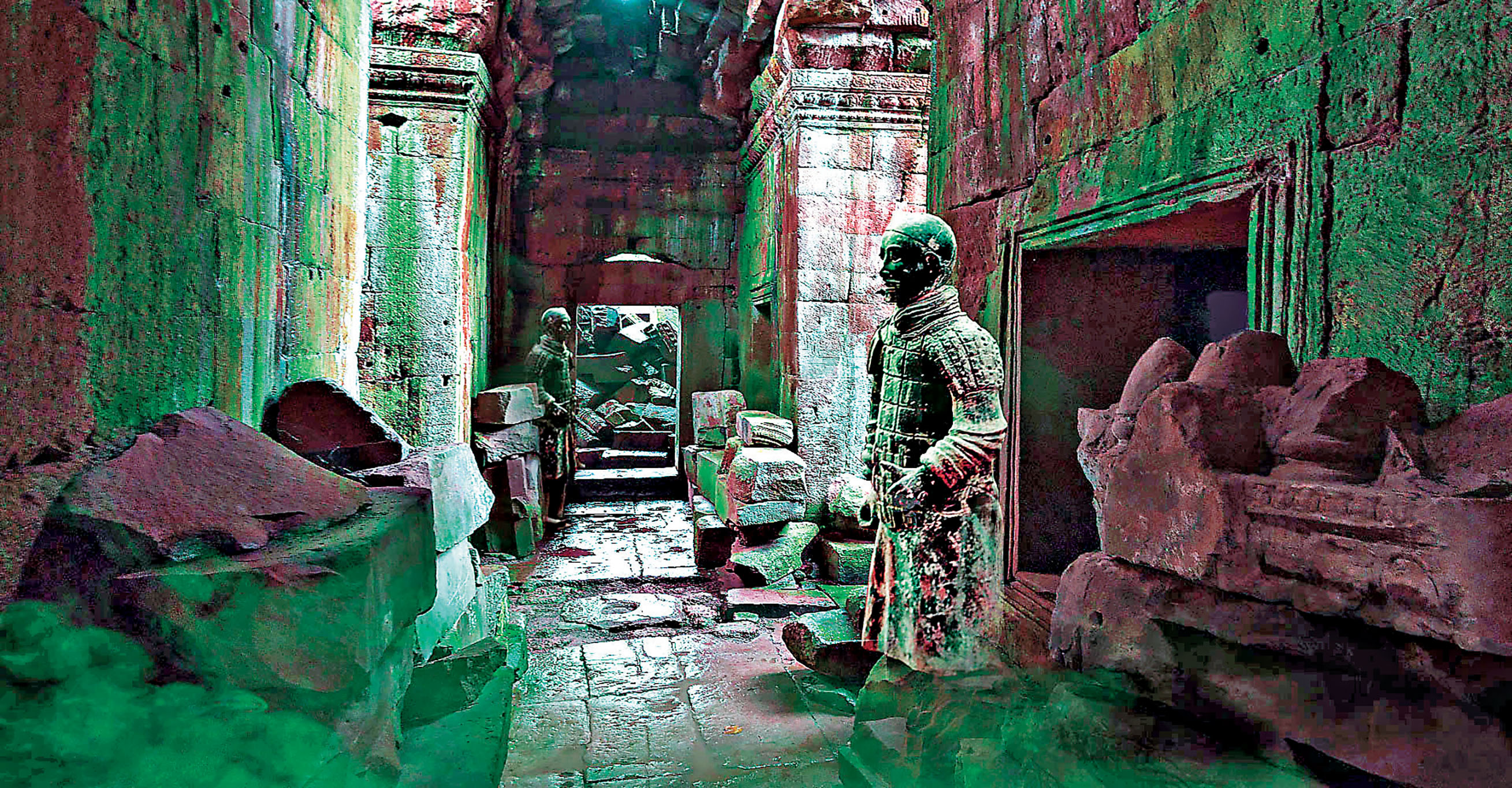 ■「秦陵大逃脫」鬼屋。