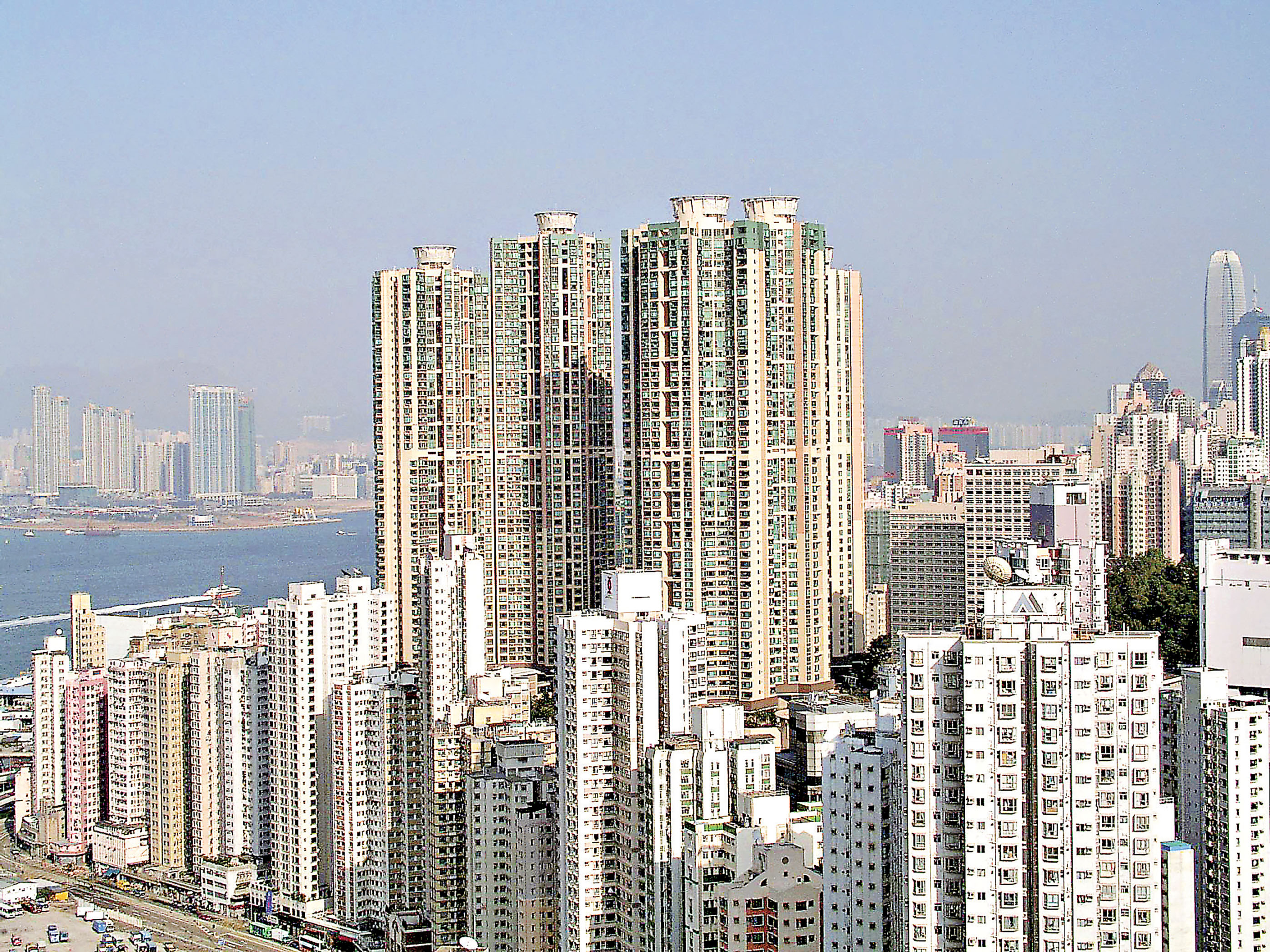 ■西半山寶翠園高人一等，景觀一望無際。 