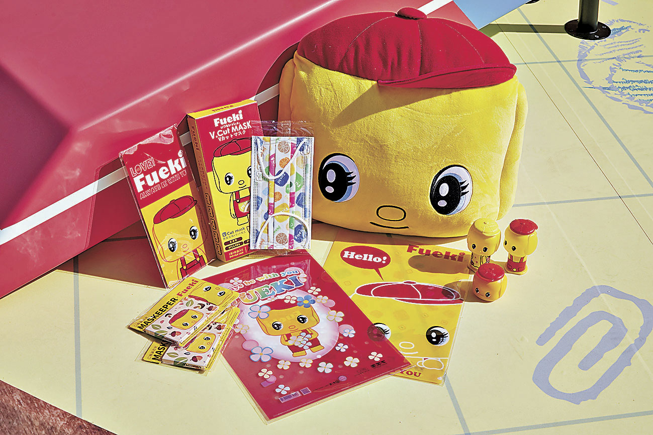 ■超人氣的漿糊仔周邊商品。