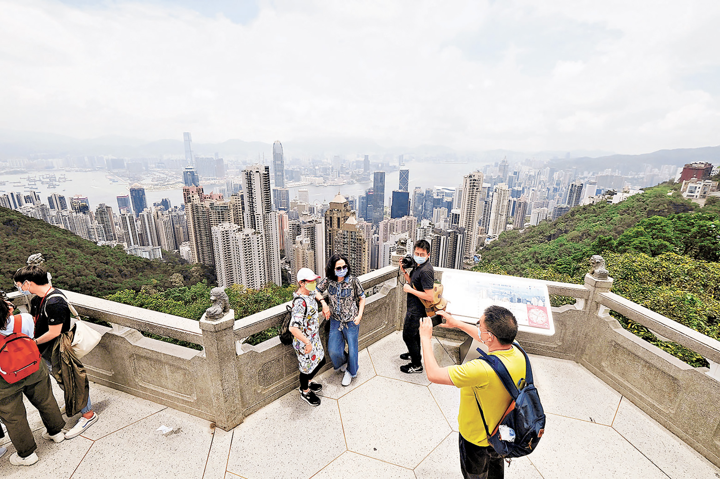 ■山頂是香港的著名景點之一。 資料圖片