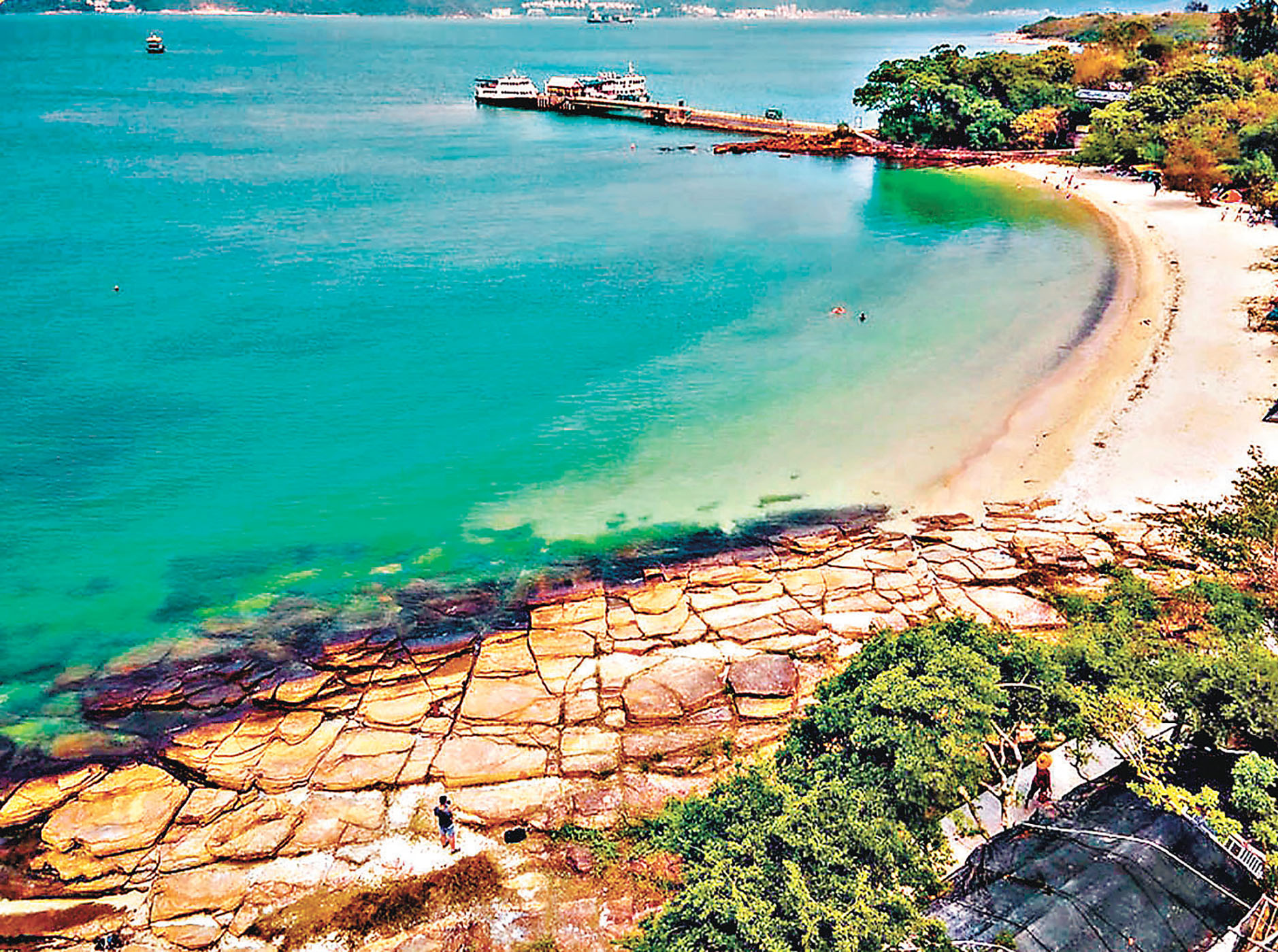 ■東平洲營地（圖e）