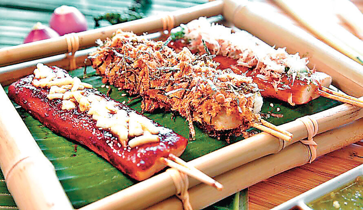 ■多款地道泰式小食。