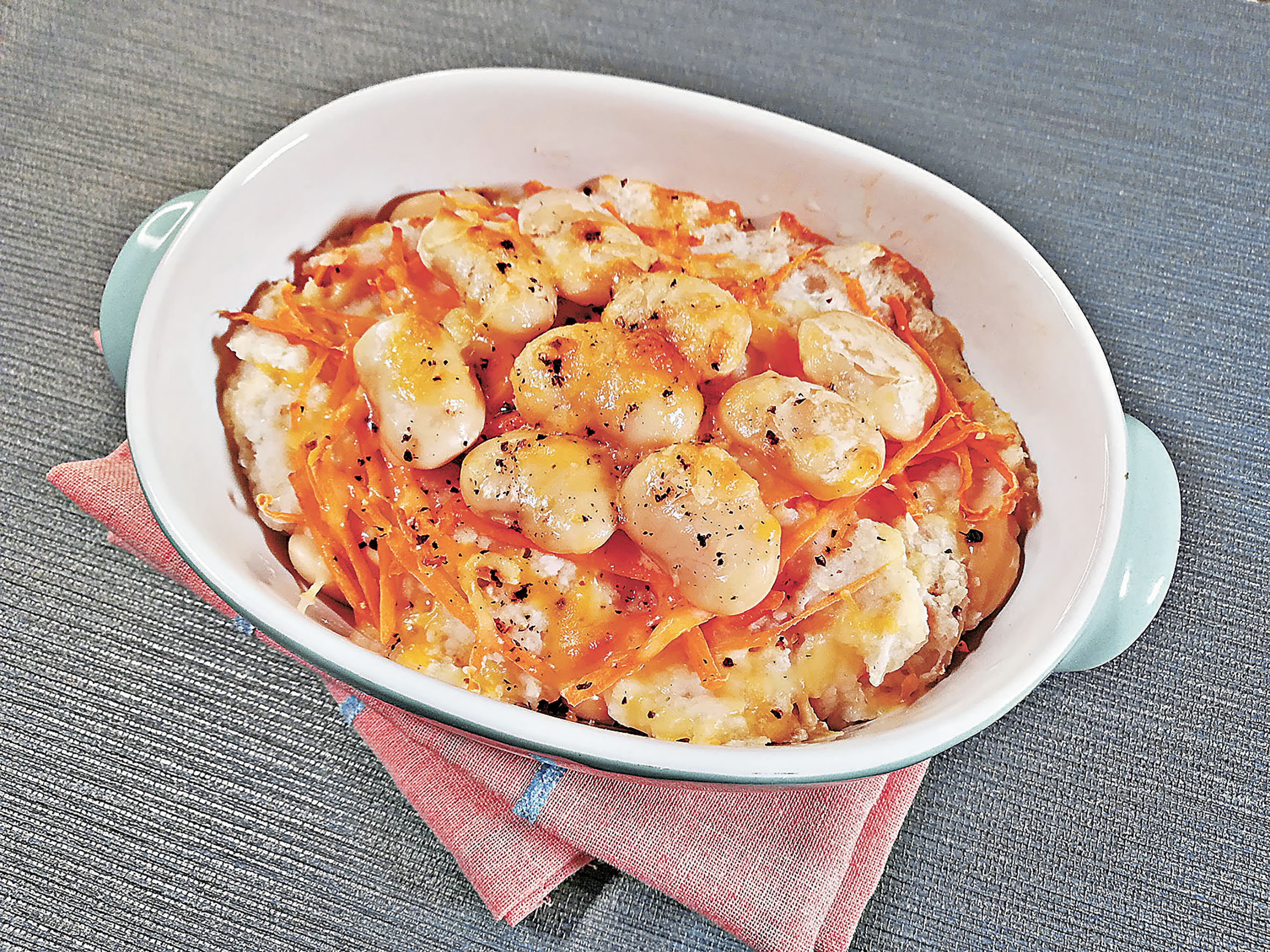 ■白花豆焗山藥