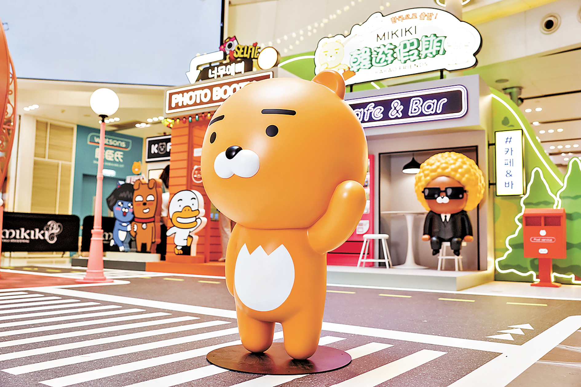 ■KAKAO FRIENDS登陸Mikiki。