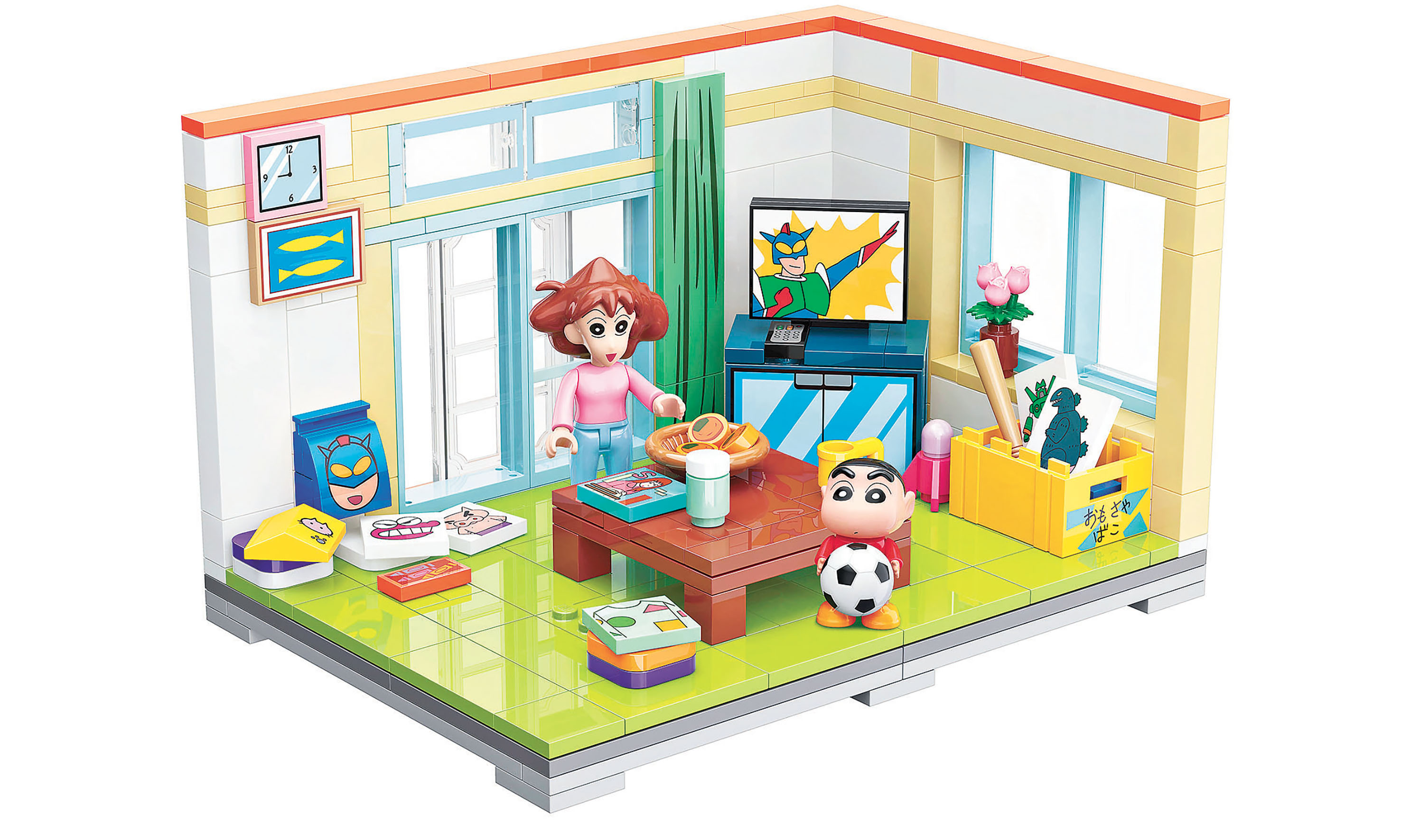 ■野原家客廳造型積木。