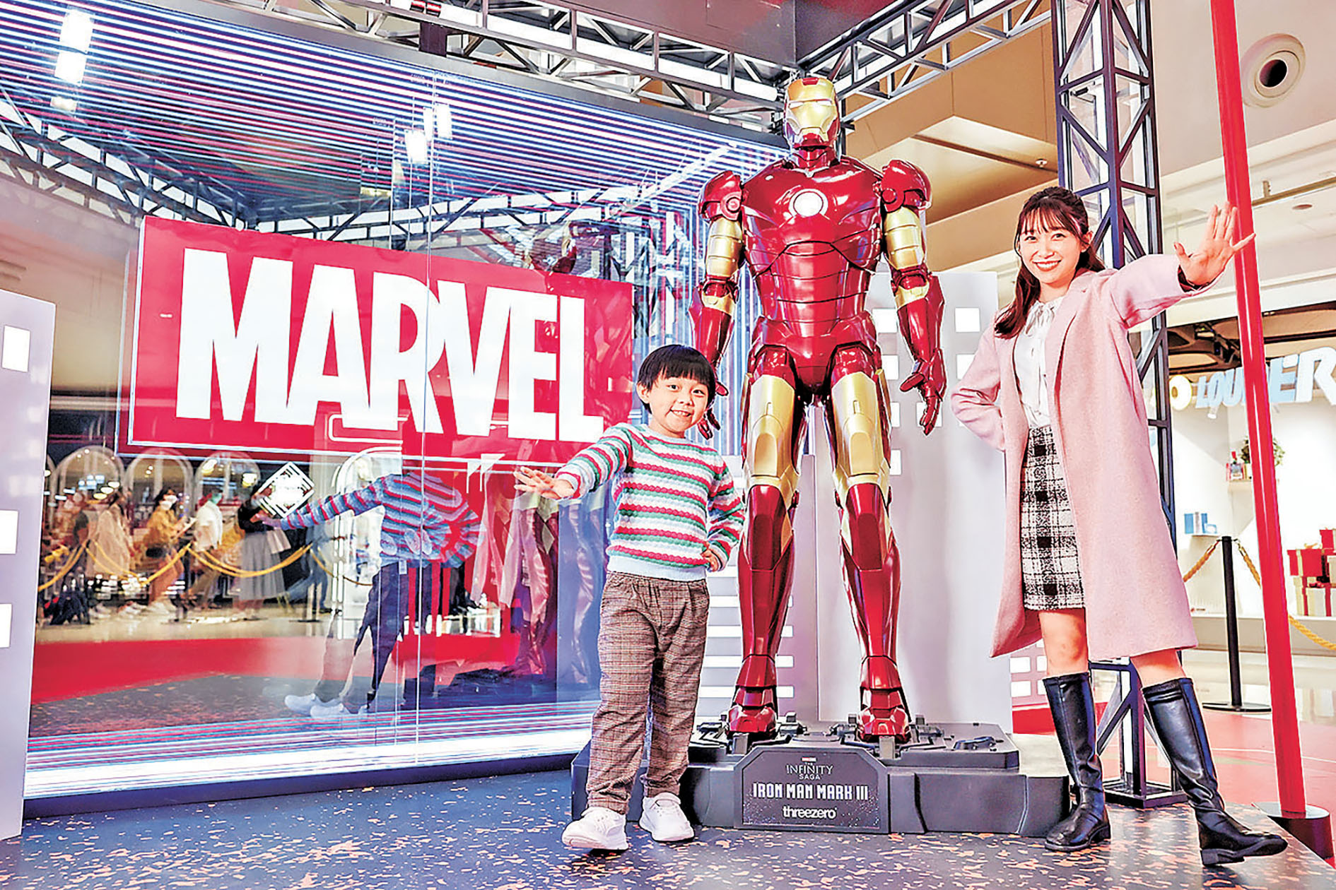 ■1.9米的Iron Man Mark 3。