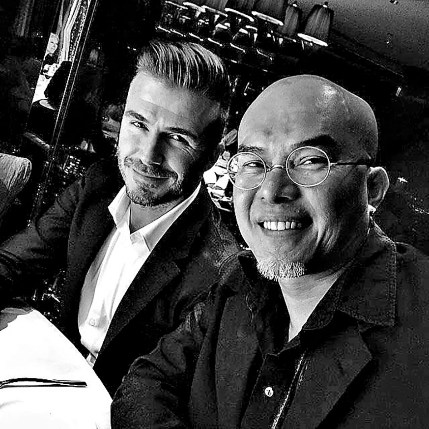 ■Gabe與碧咸也因紋身結緣成為朋友。 受訪者提供