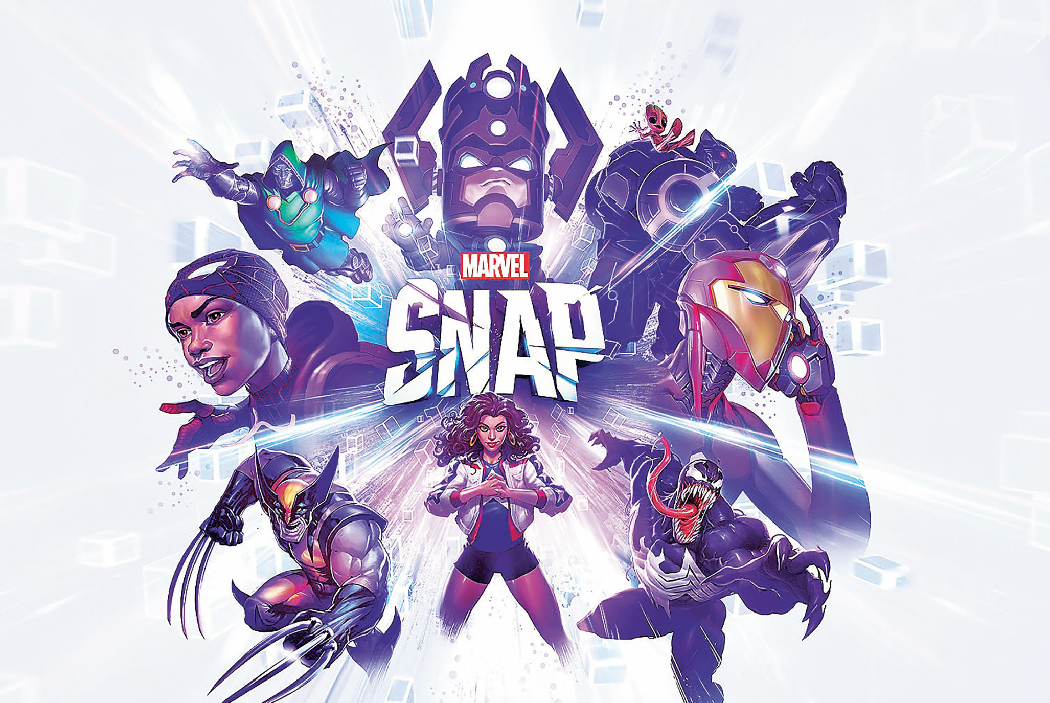 ■選擇你喜愛的英雄和反派組成漫威夢之隊。