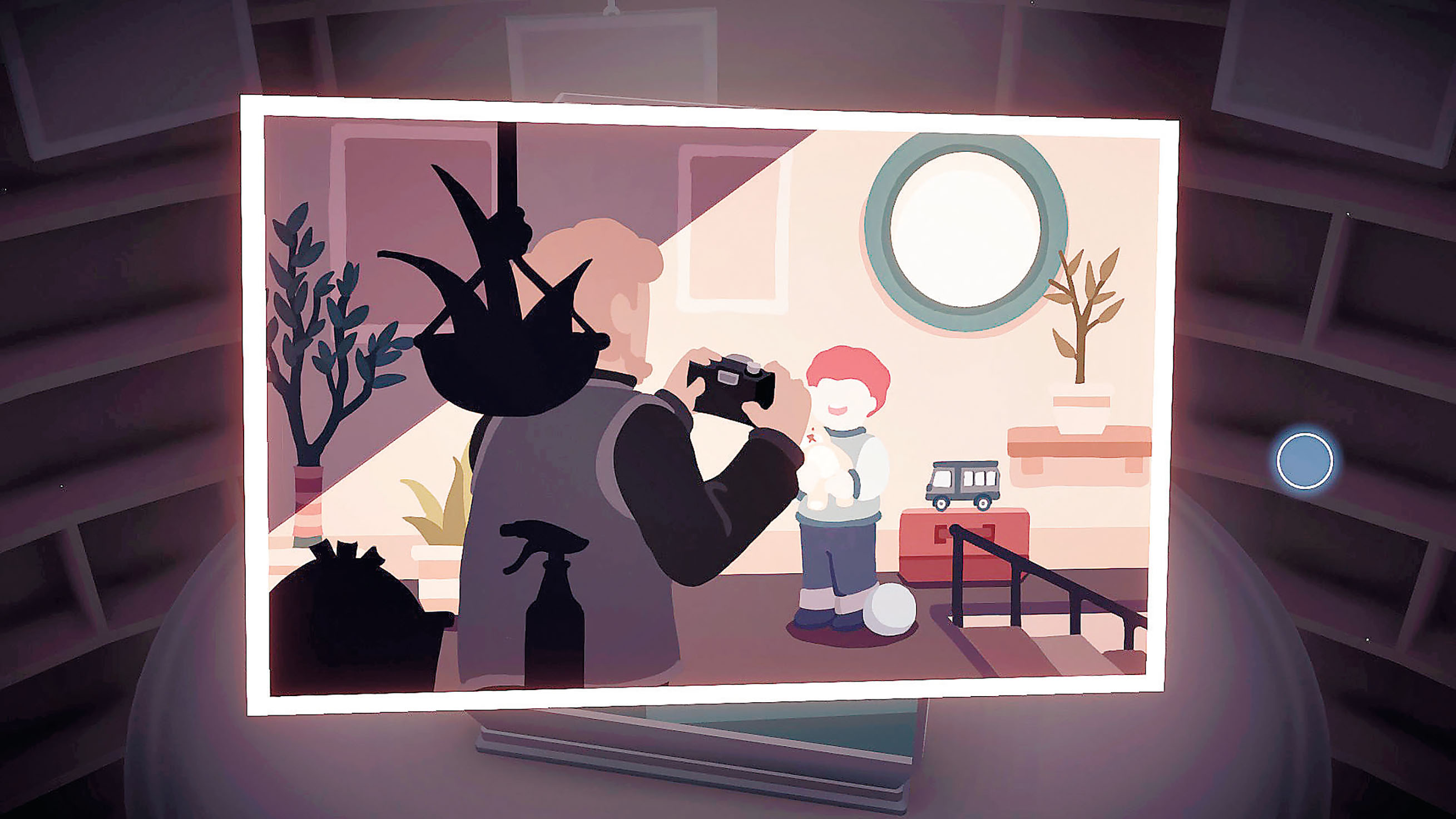 ■揭開謎題收集相片，解鎖背後的故事。