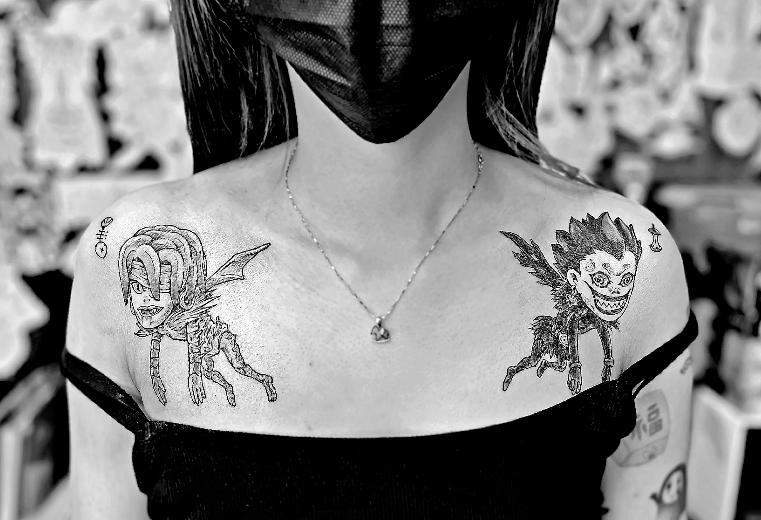 ■漫畫《Death Note》中的死神角色。 Yingo作品