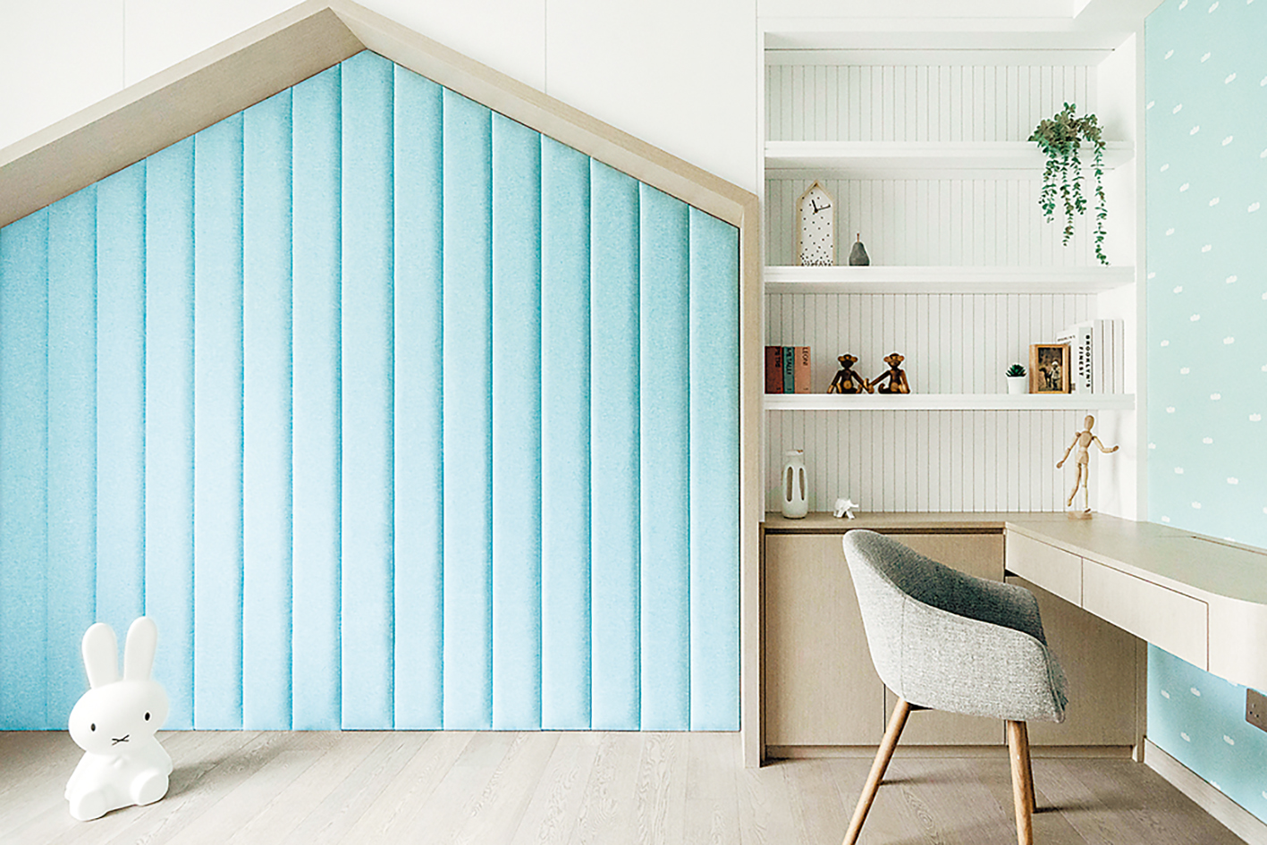 ■小朋友的睡房擴大了活動空間。