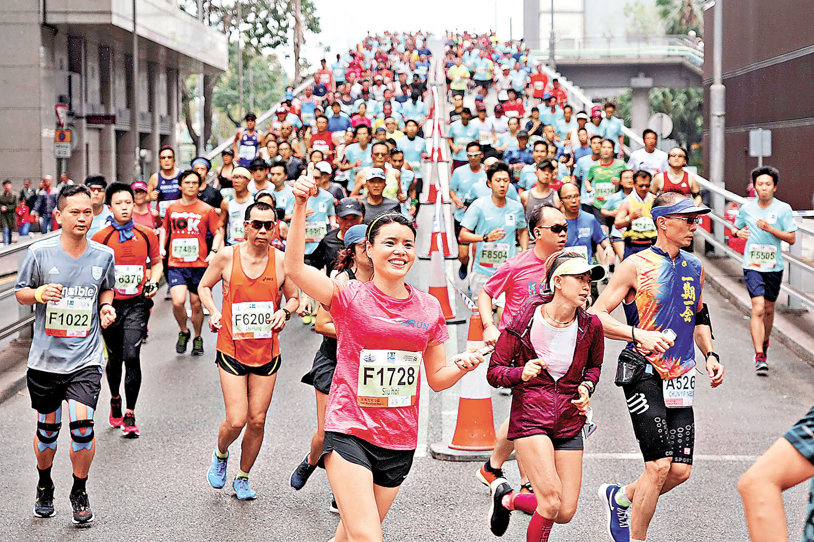 ■每屆渣打馬拉松都吸引不少健兒參加。 資料圖片