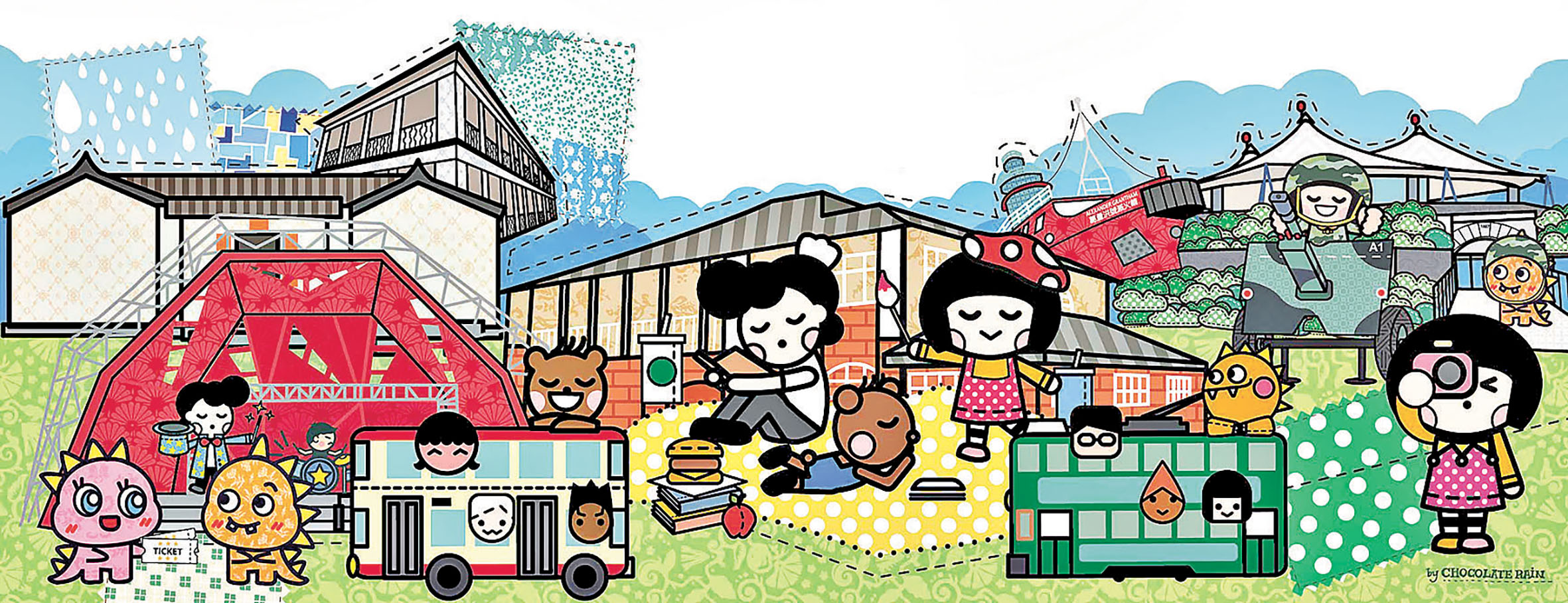 ■東區小天地適合一家大小打卡。