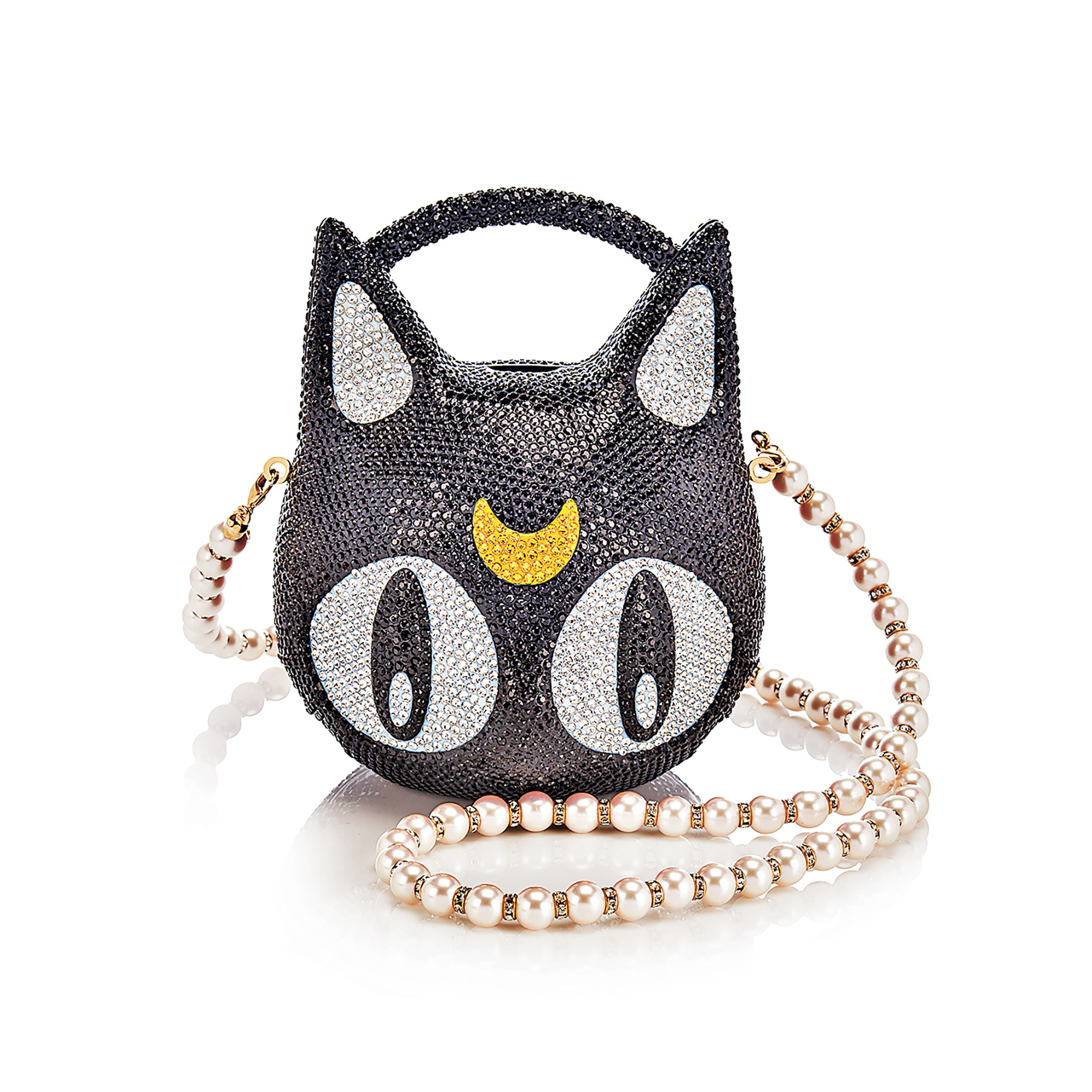 ■Crystal Luna Minaudiere Clutch 51,000元。