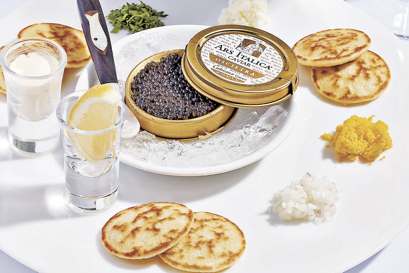 ■西伯利亞鱘魚魚子醬。