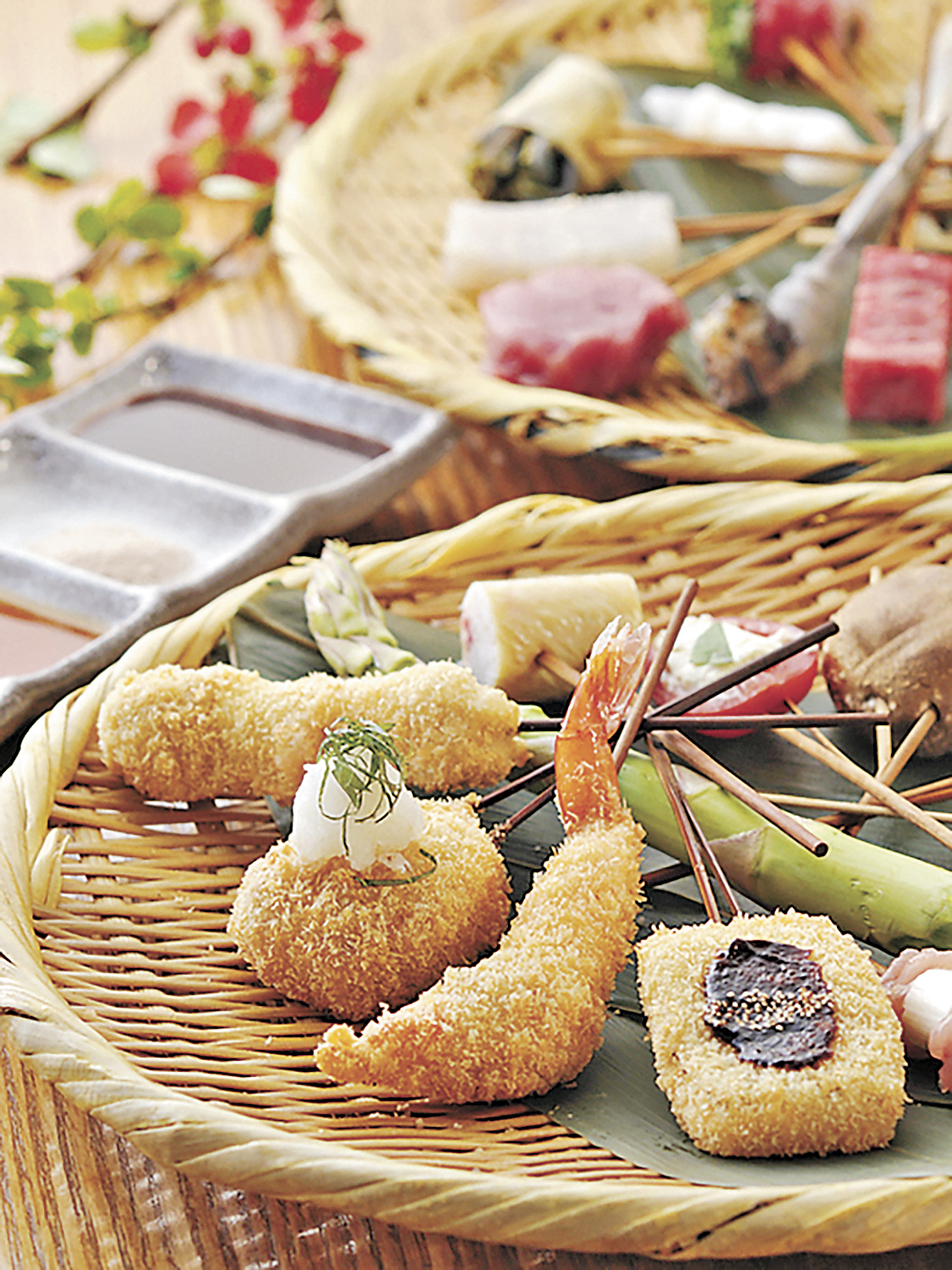 ■炸物口感酥脆。