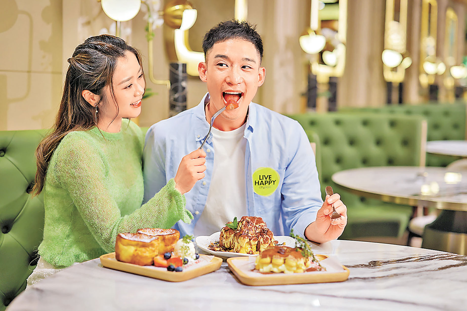 ■30間人氣餐飲商戶慢慢嘆。