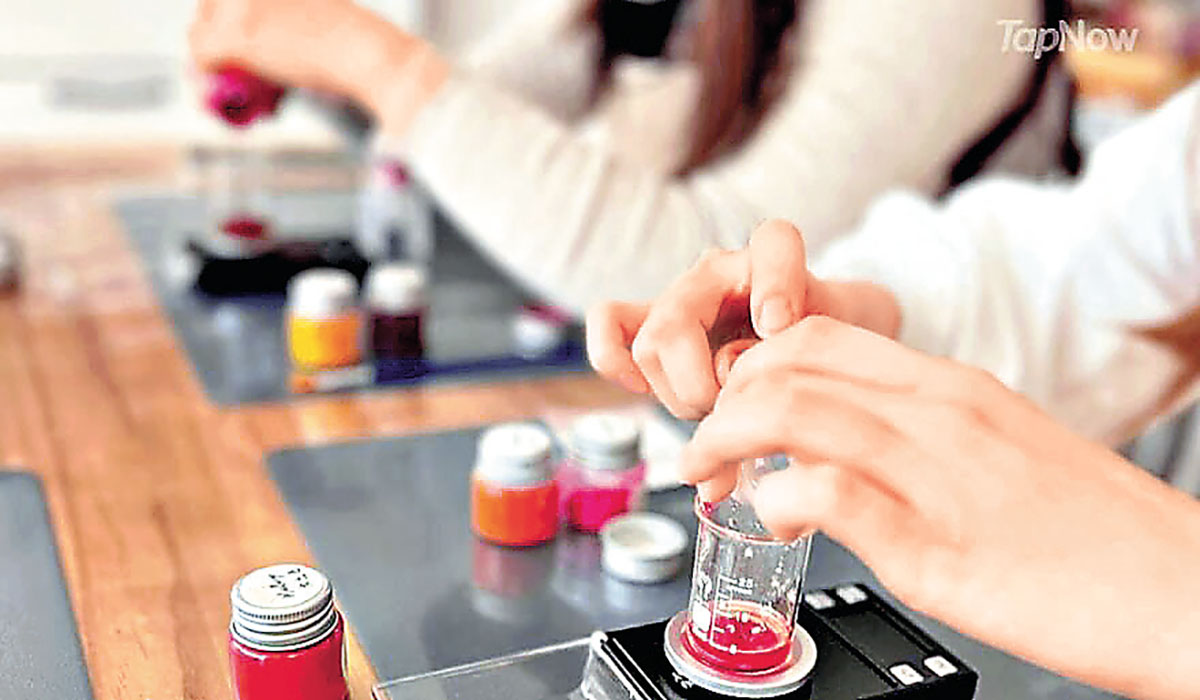 ■製作獨一無二的手工唇膏。