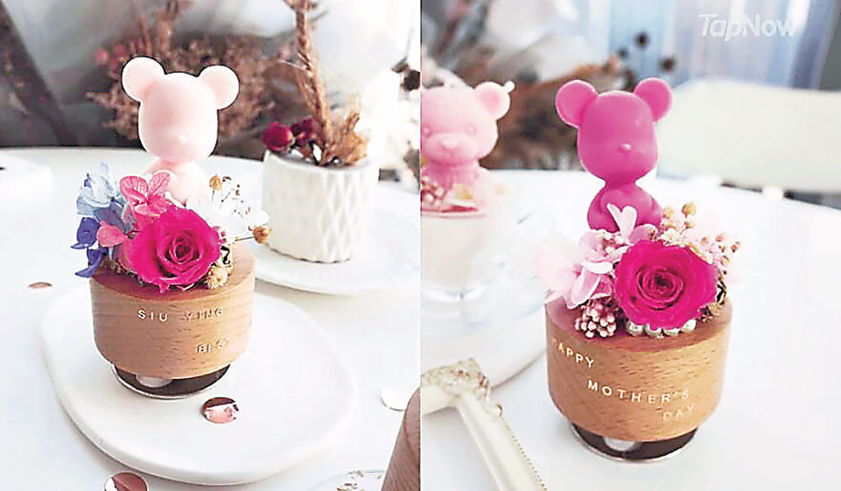 ■香薰熊音樂盒。