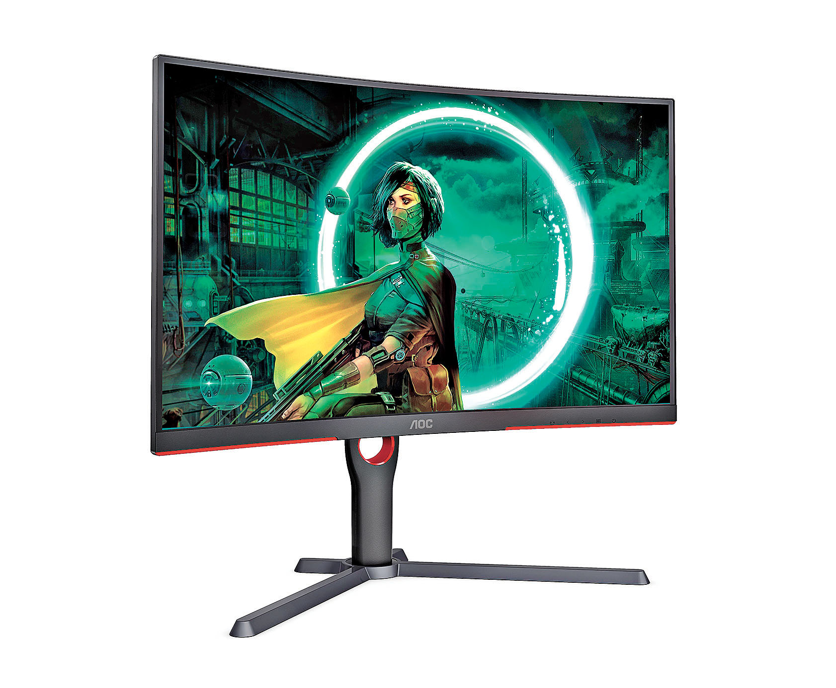 ■CQ27G3S屏幕曲率達到1000R。