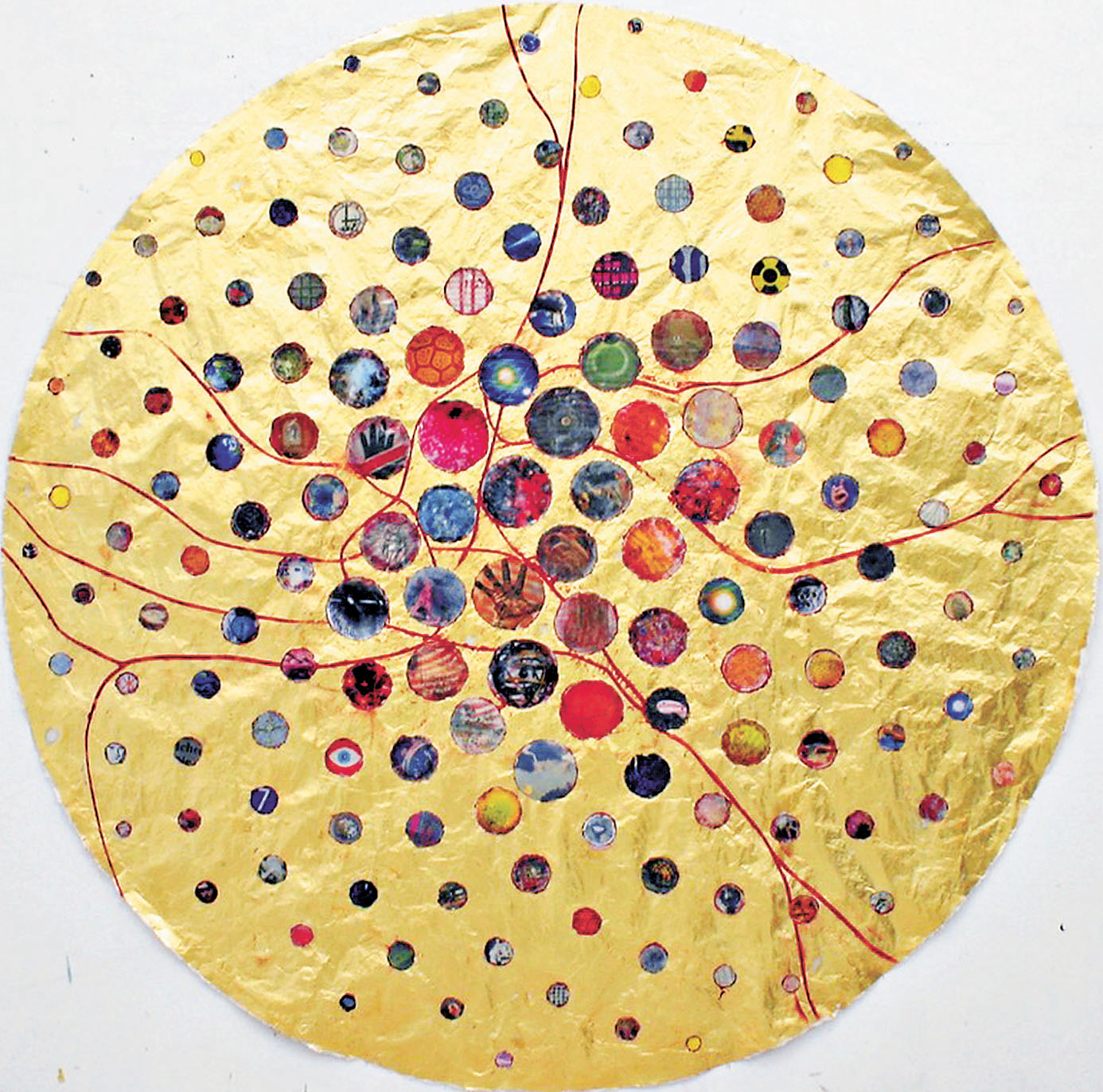 ■Cristina Barroso的作品《金輪》。