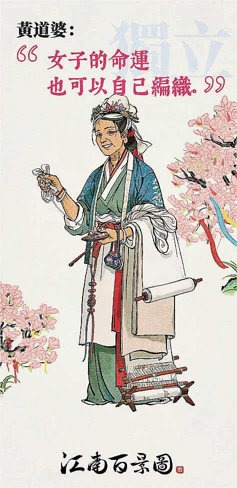 ■《江南百景圖》黃道婆