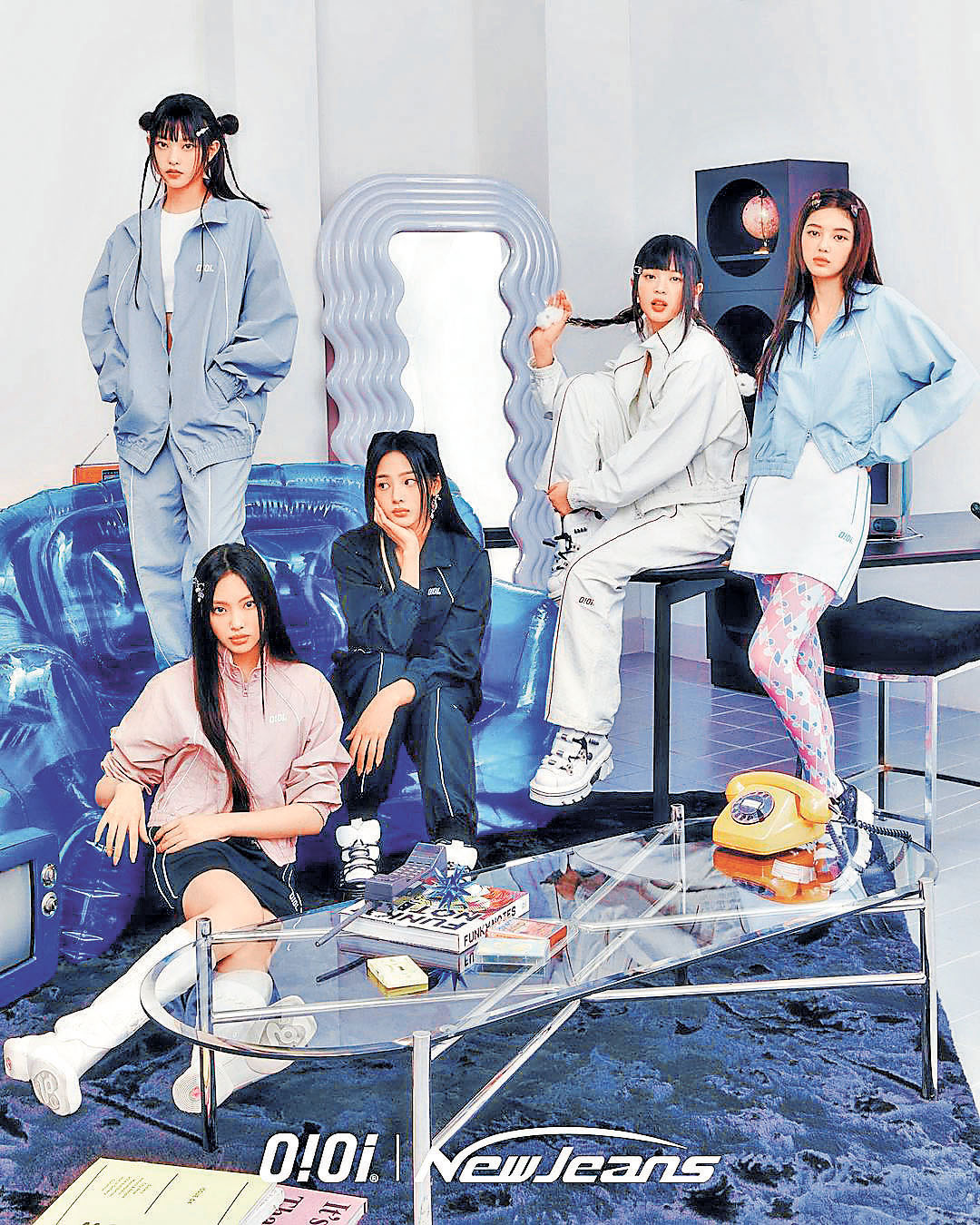 ■O!Oi邀請到新生代女團NewJeans做代言人。