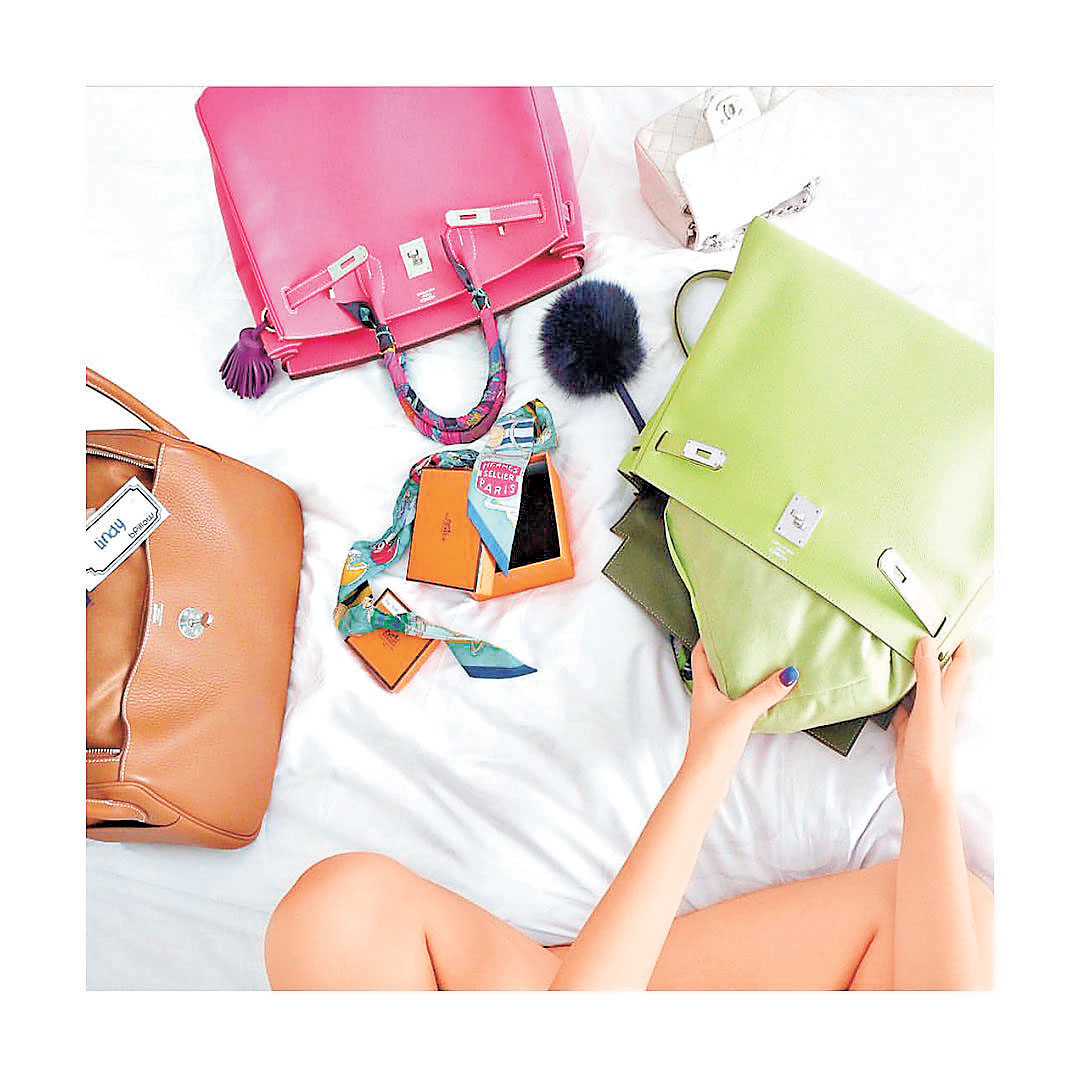 ■收藏手袋要用充氣袋當填充物防變形。