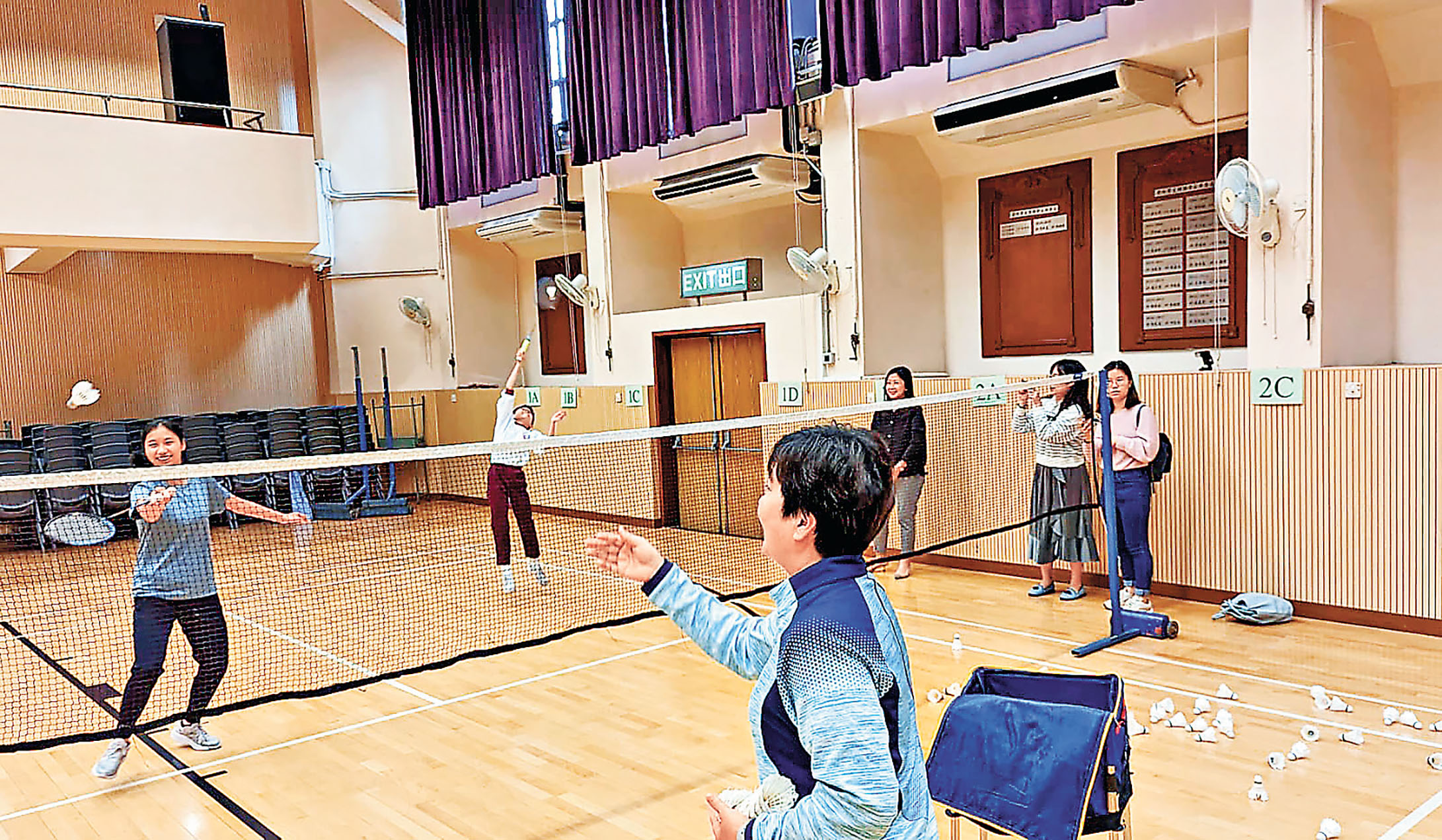 ■順德聯誼總會梁潔華小學已有兩位學生成為港隊成員。
