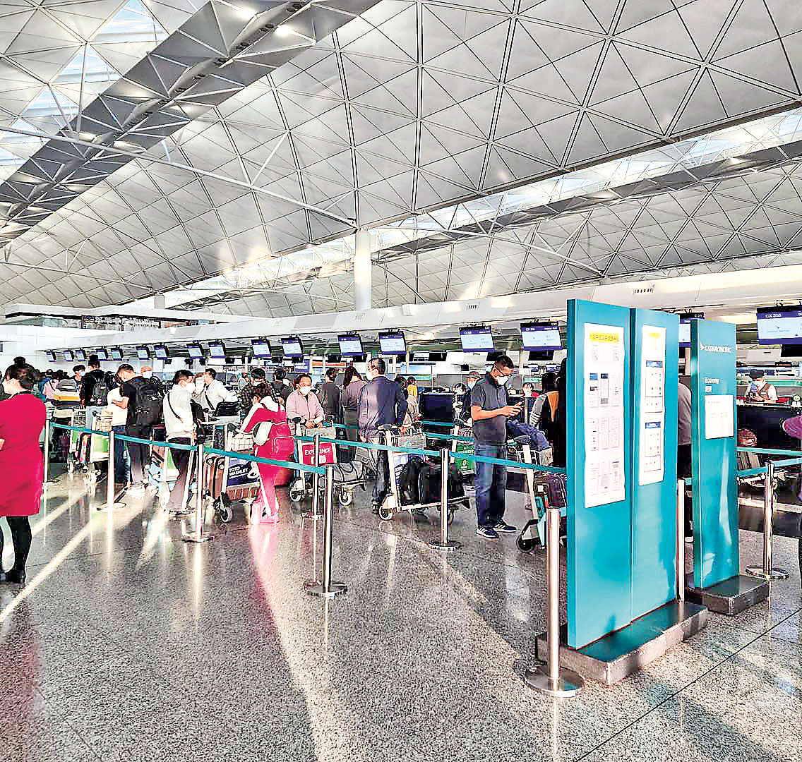 ■國泰機票大抽獎，料將刺激大批旅客經港出外旅遊。