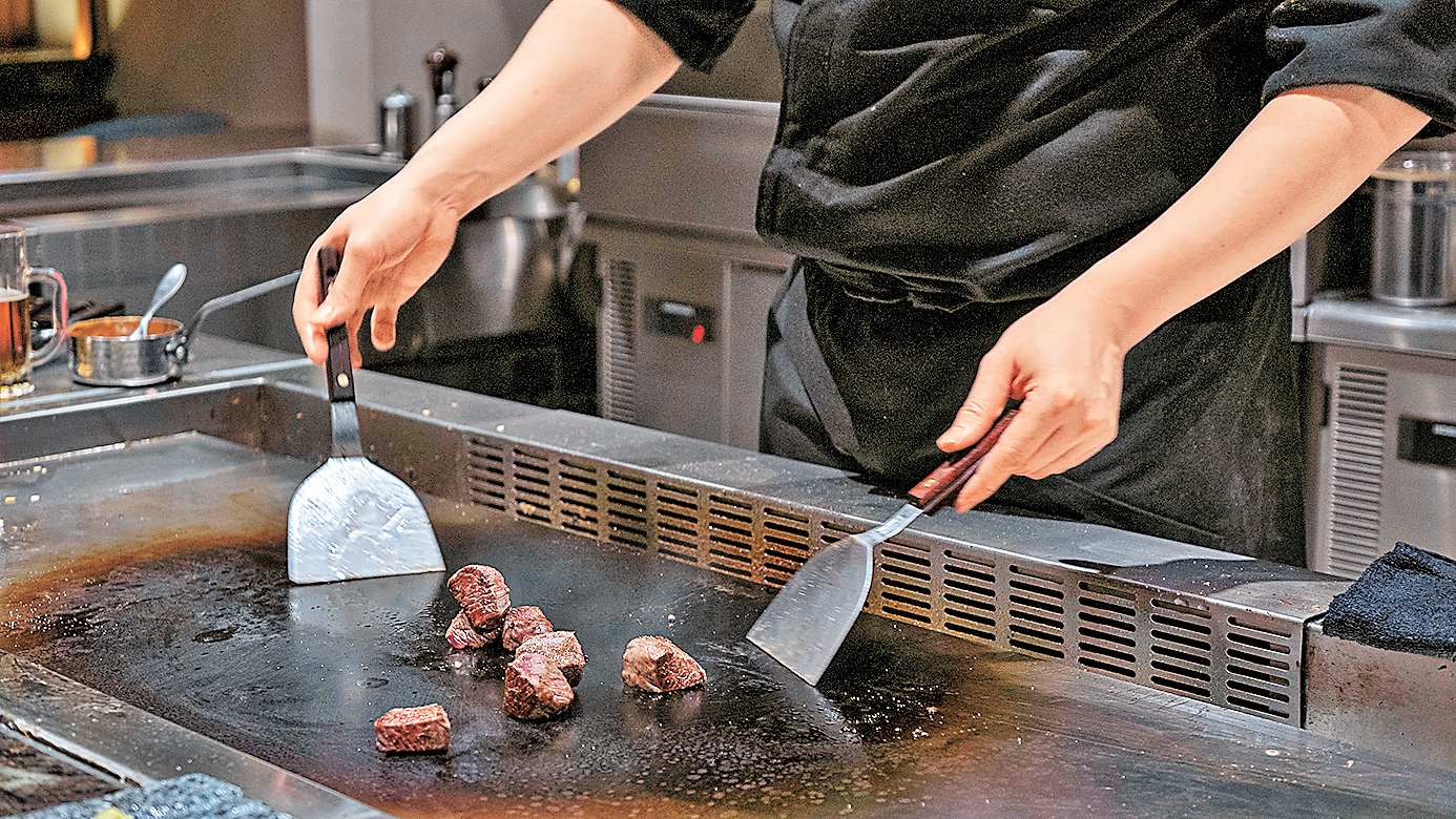 ■和牛香味四溢。